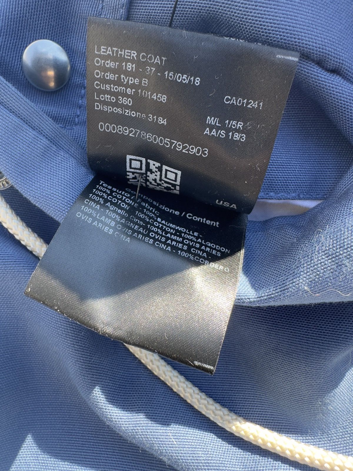 Calvin Klein 205W39NYC CALVIN KLEIN 205W39NYC Raf Simons Monogolian lamb fur coat Size US XS / EU 42 / 0 - 16 Thumbnail