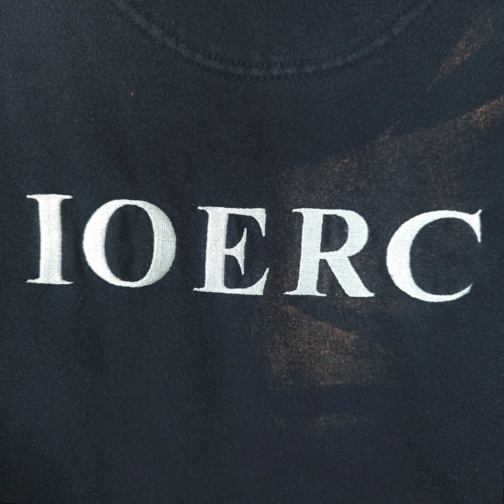 Vintage VINTAGE Isle Of Ely Rowing Club Sweatshirt Hoodie Mens XL Black IOERC UK Crew Size US XL / EU 56 / 4 - 5 Thumbnail