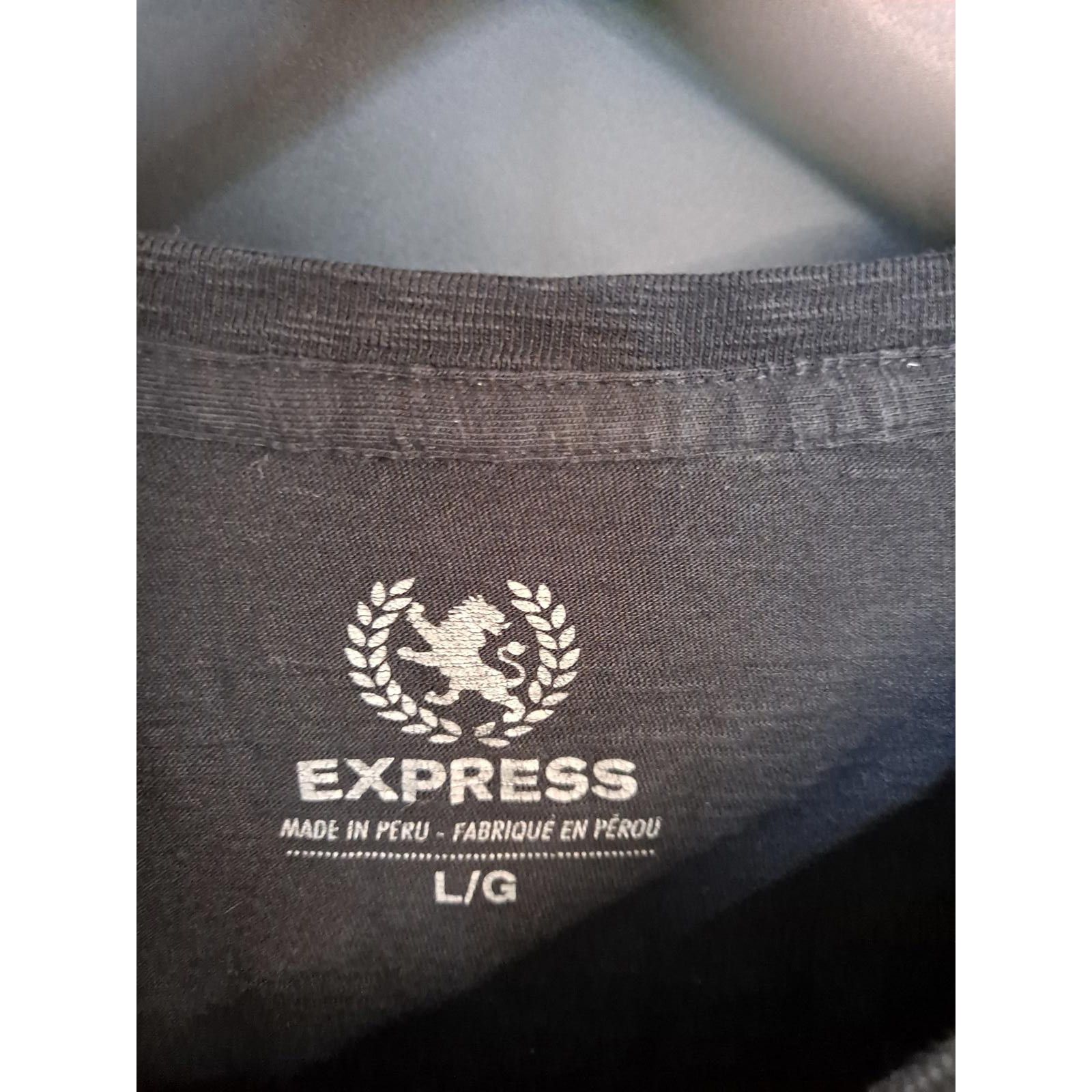 Express New York City 1980 with Coordinates Size Large Size US L / EU 52-54 / 3 - 3 Thumbnail