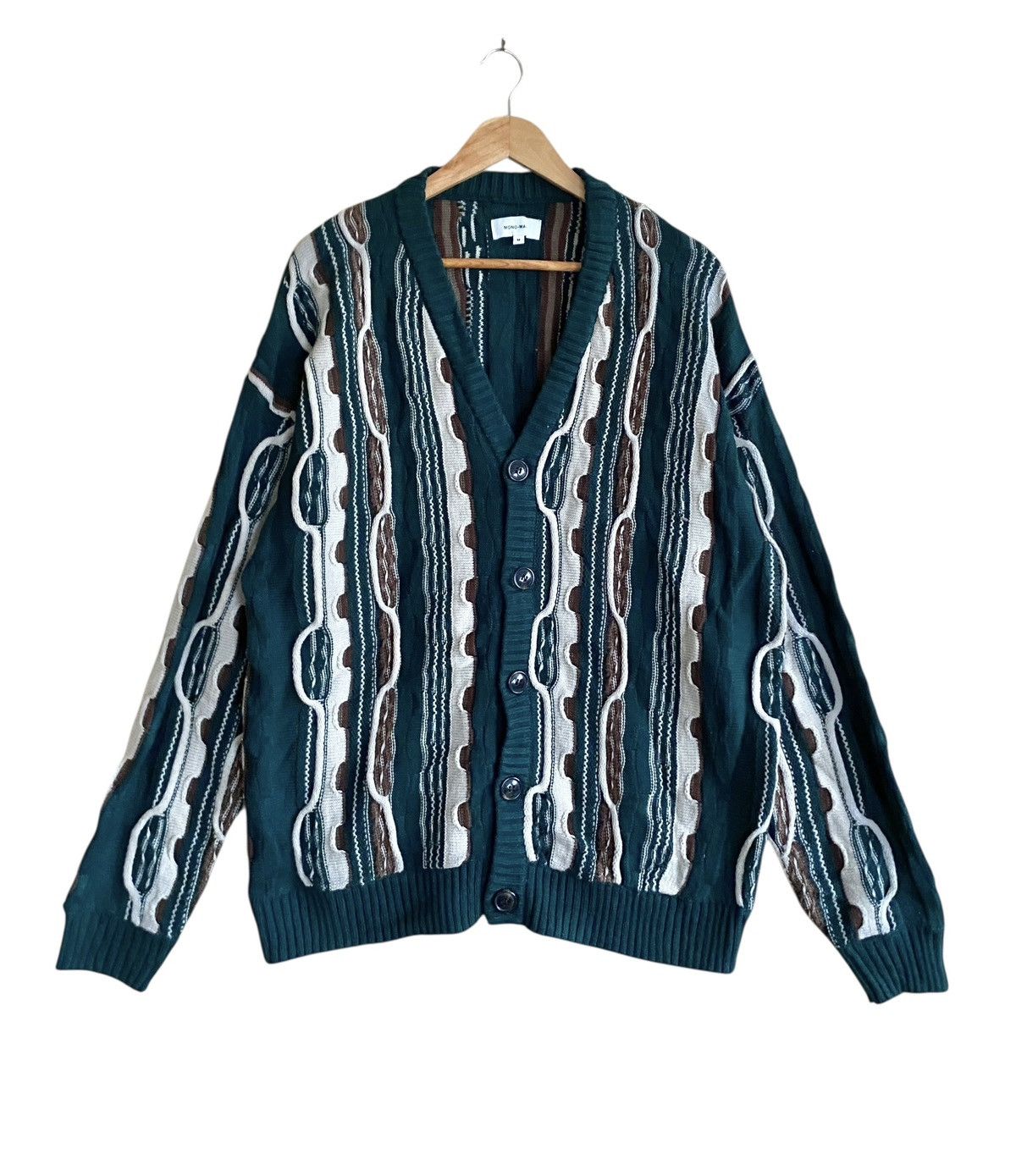 Very Rare Vintage Mono Mart Inspired Coogi Cardigan 2000s