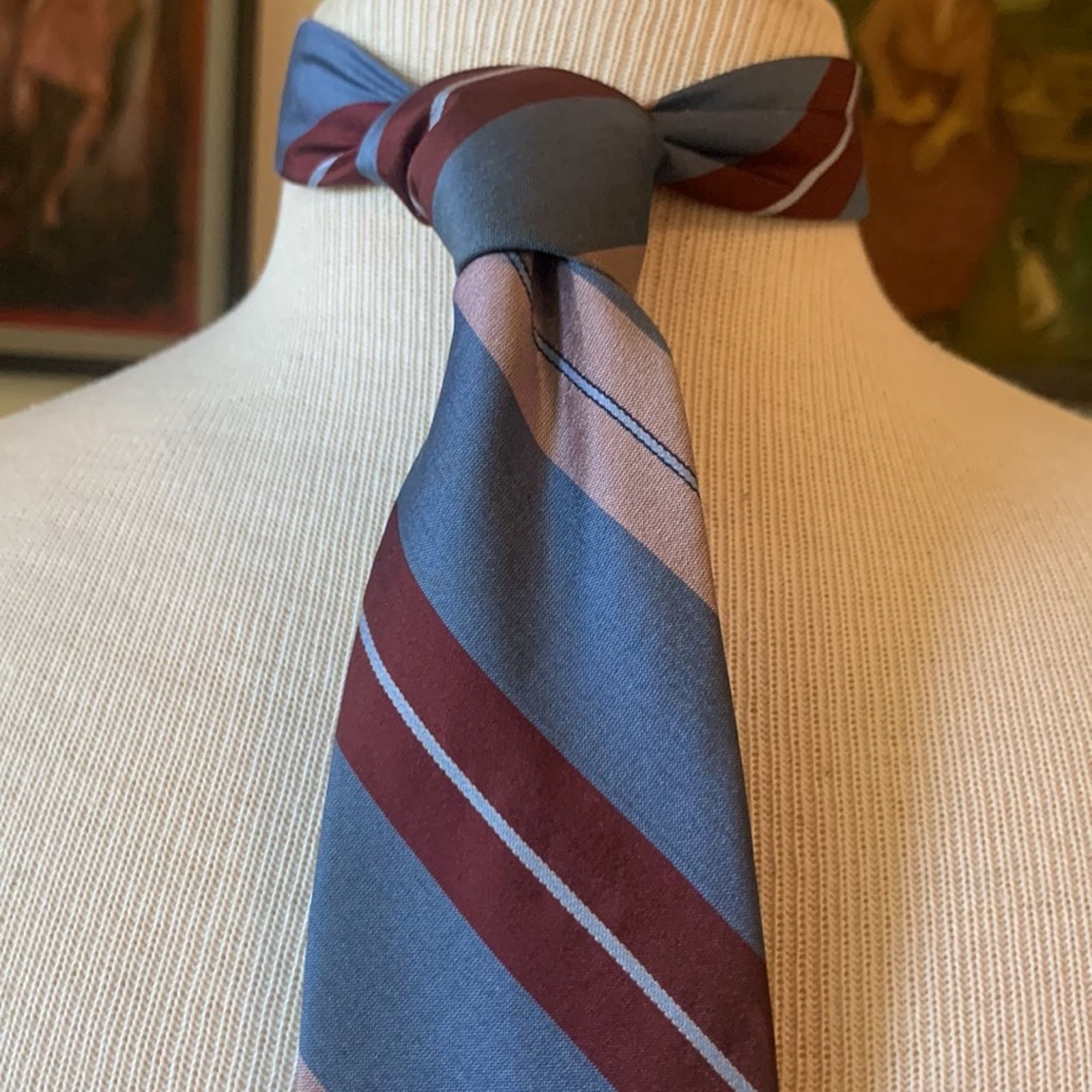 Pierre Cardin Pierre Cardin couture Paris Italian 100% silk necktie Size ONE SIZE - 2 Thumbnail