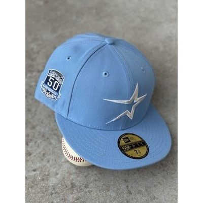 New Era Hat Club Exclusive Astros 50th Anniversary Cool Fashion 59FI Size ONE SIZE - 1 Thumbnail