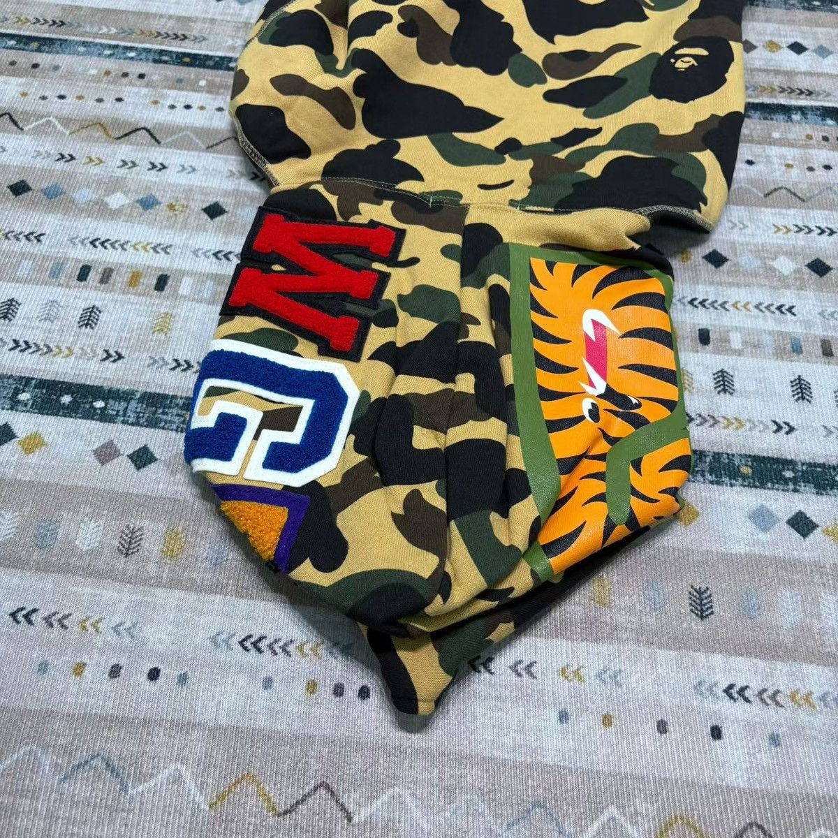 Bape BAPE CAMO FULL ZIP HOODIE Size US M / EU 48-50 / 2 - 8 Thumbnail