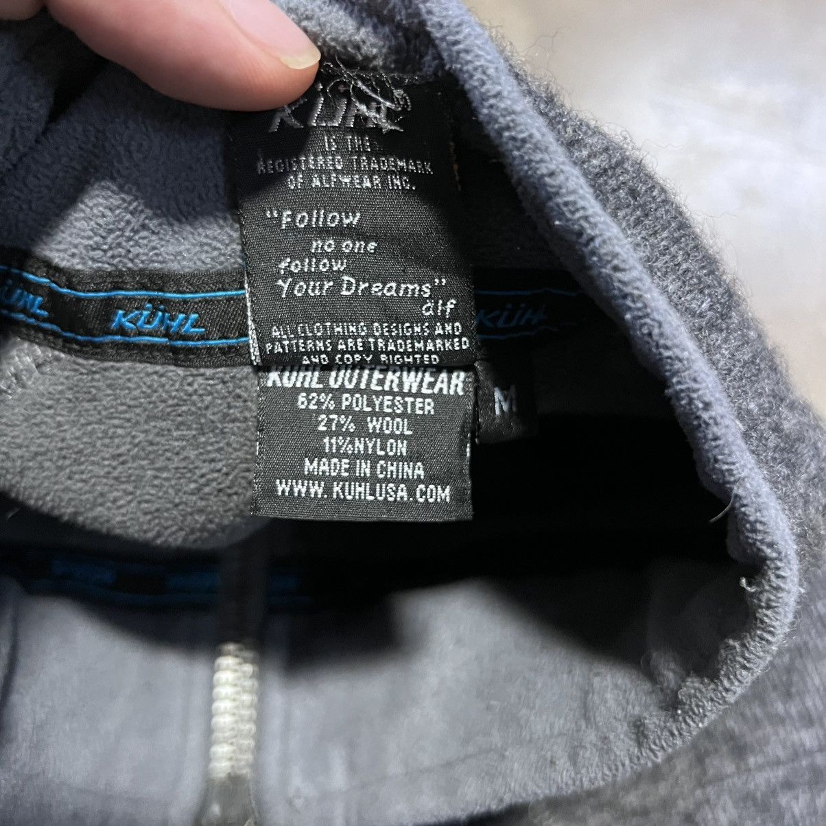 Kuhl Kuhl Fleece Quarter Zip Sweater Thor Thermokore Sweatshirt Size US M / EU 48-50 / 2 - 9 Thumbnail