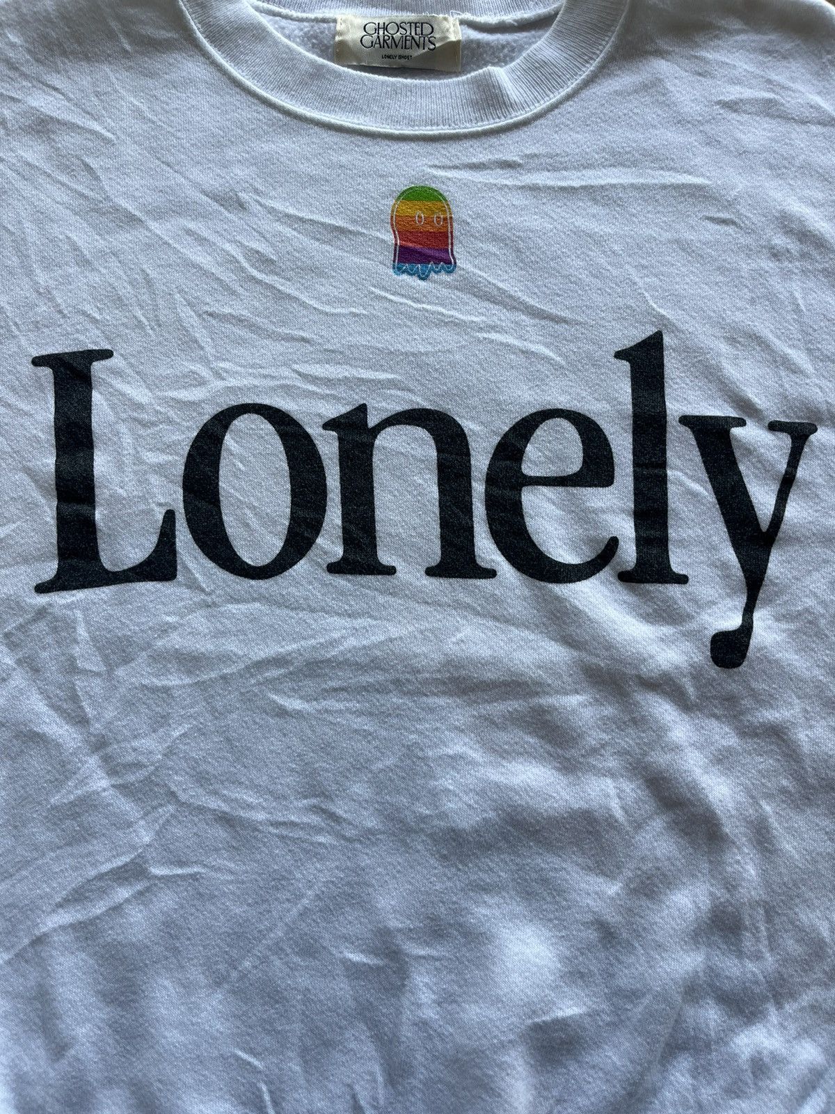 Apple × Vintage Vintage Lonely Ghost The Apple parody brand Sweater Shirt Size US XL / EU 56 / 4 - 6 Thumbnail