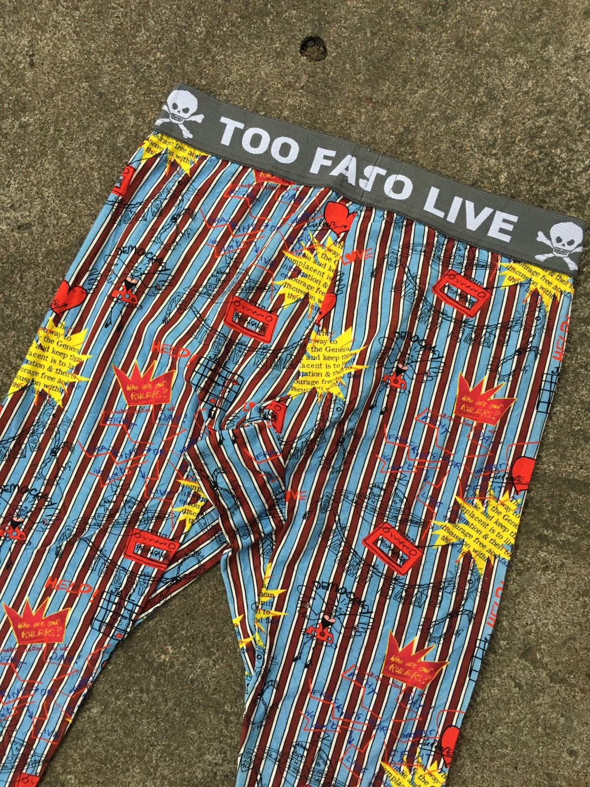 Vivienne Westwood VIVIENNE WESTWOOD LEGGINGS Size 28" / US 6 / IT 42 - 9 Thumbnail