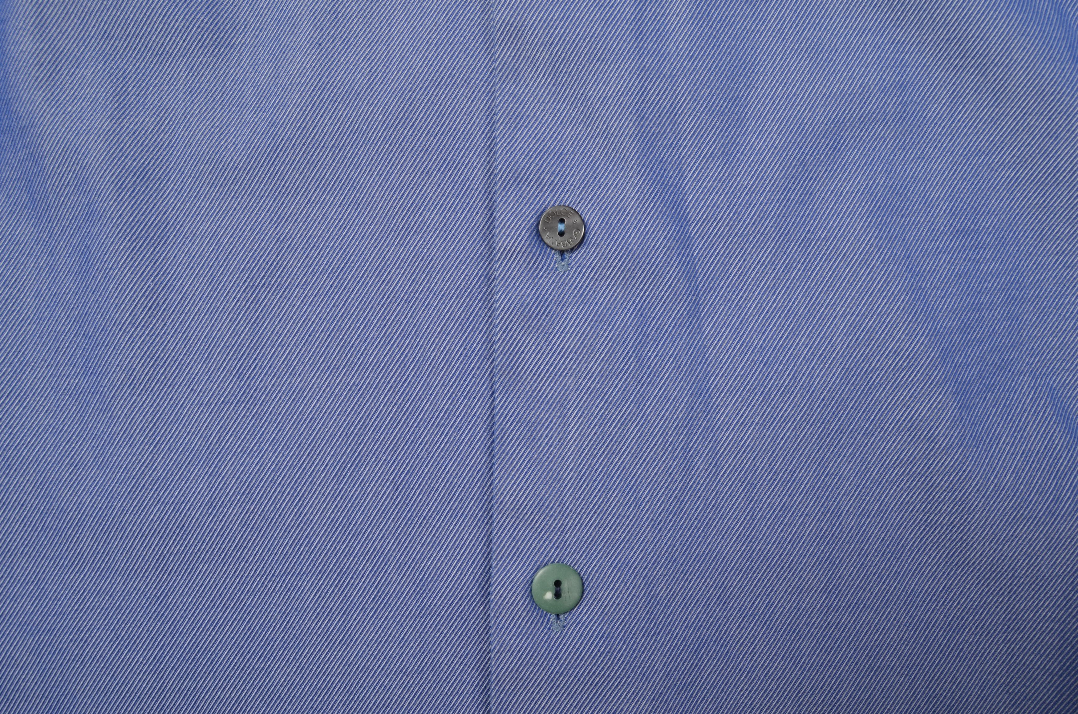 Designer × Dolce & Gabbana × Vintage Dolce Gabbana Vintage Dress Blue Shirt 39 15,5 1/2 Size US L / EU 52-54 / 3 - 4 Thumbnail