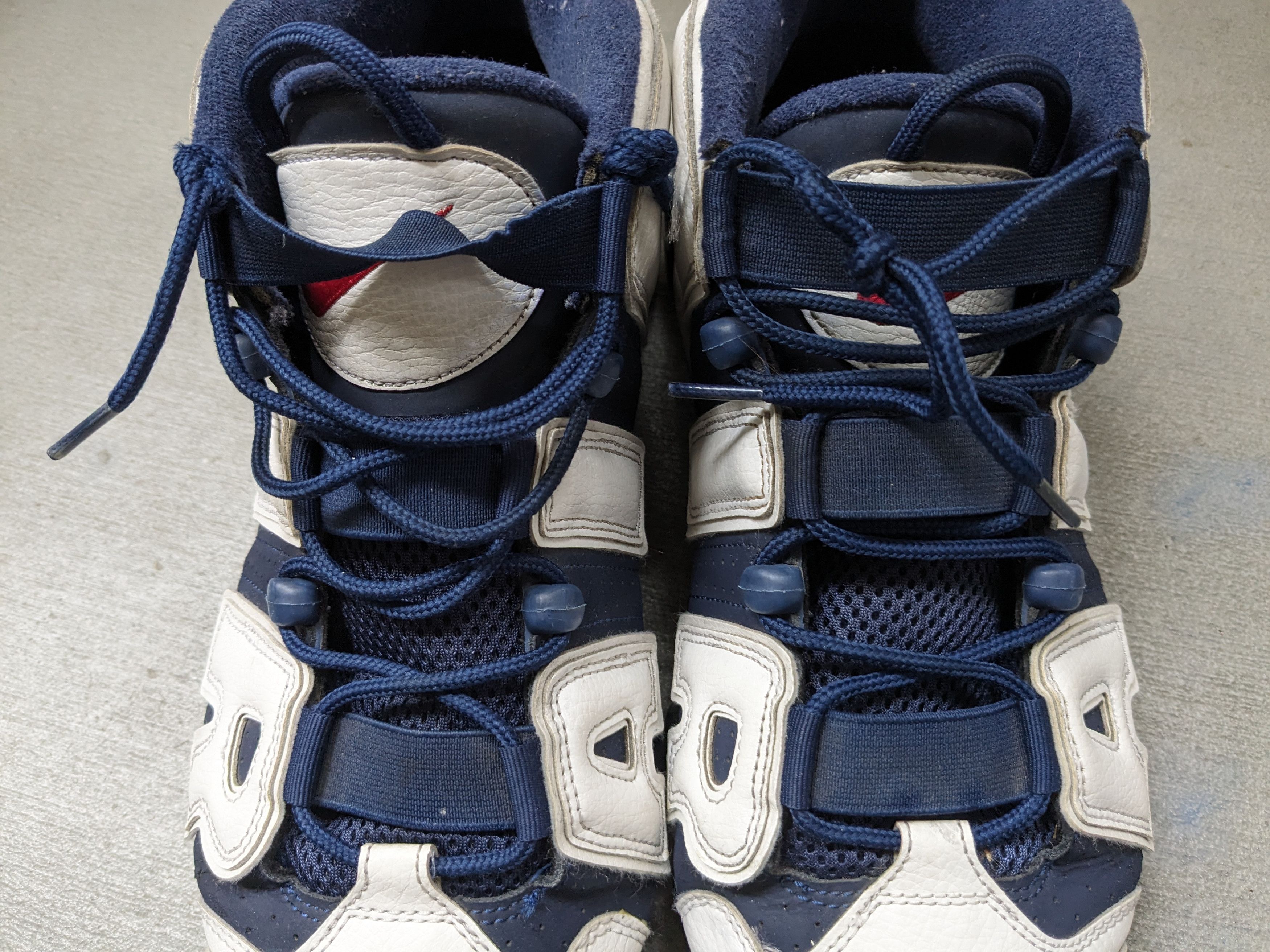 Nike Nike Air More Uptempo Olympic Size 12 Navy 414962-104 Size US 12 / EU 45 - 6 Thumbnail