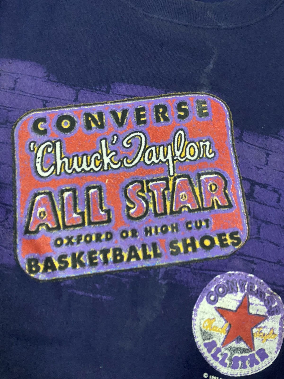 Converse Vintage 1993 Converse Sweatshirt Size US L / EU 52-54 / 3 - 7 Thumbnail