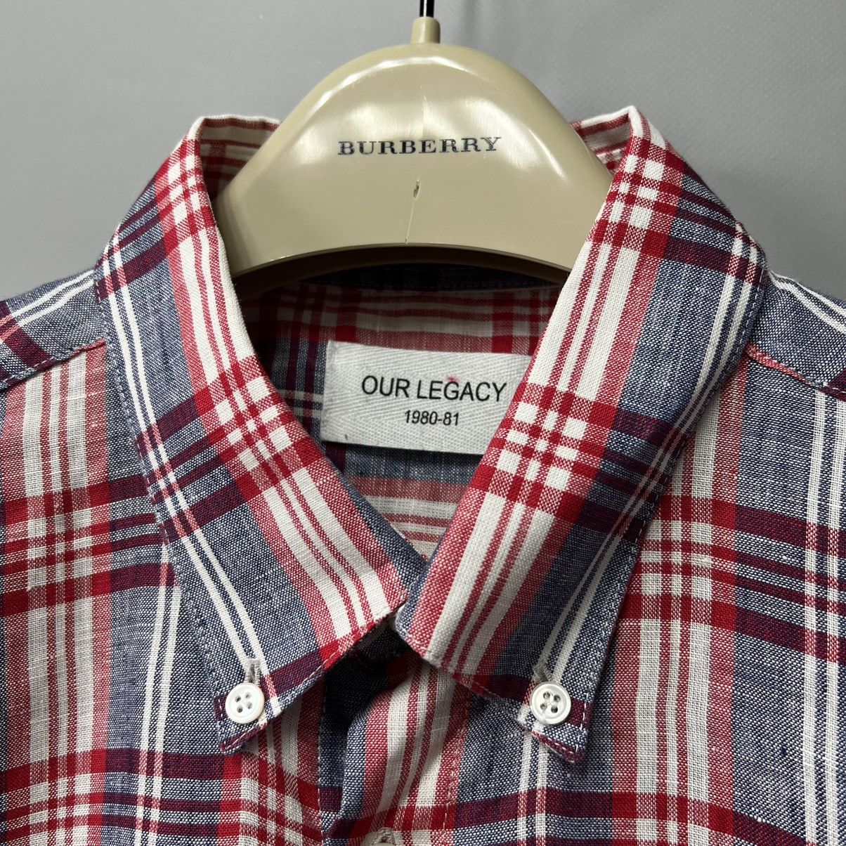 Our Legacy Our Legacy Linen Button-Up Shirt Size L Size US L / EU 52-54 / 3 - 10 Thumbnail