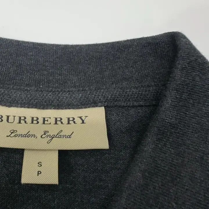 Burberry Burberry Burberry Gray Short Sleeve Polo Shirt-2507 Size US S / EU 44-46 / 1 - 6 Thumbnail