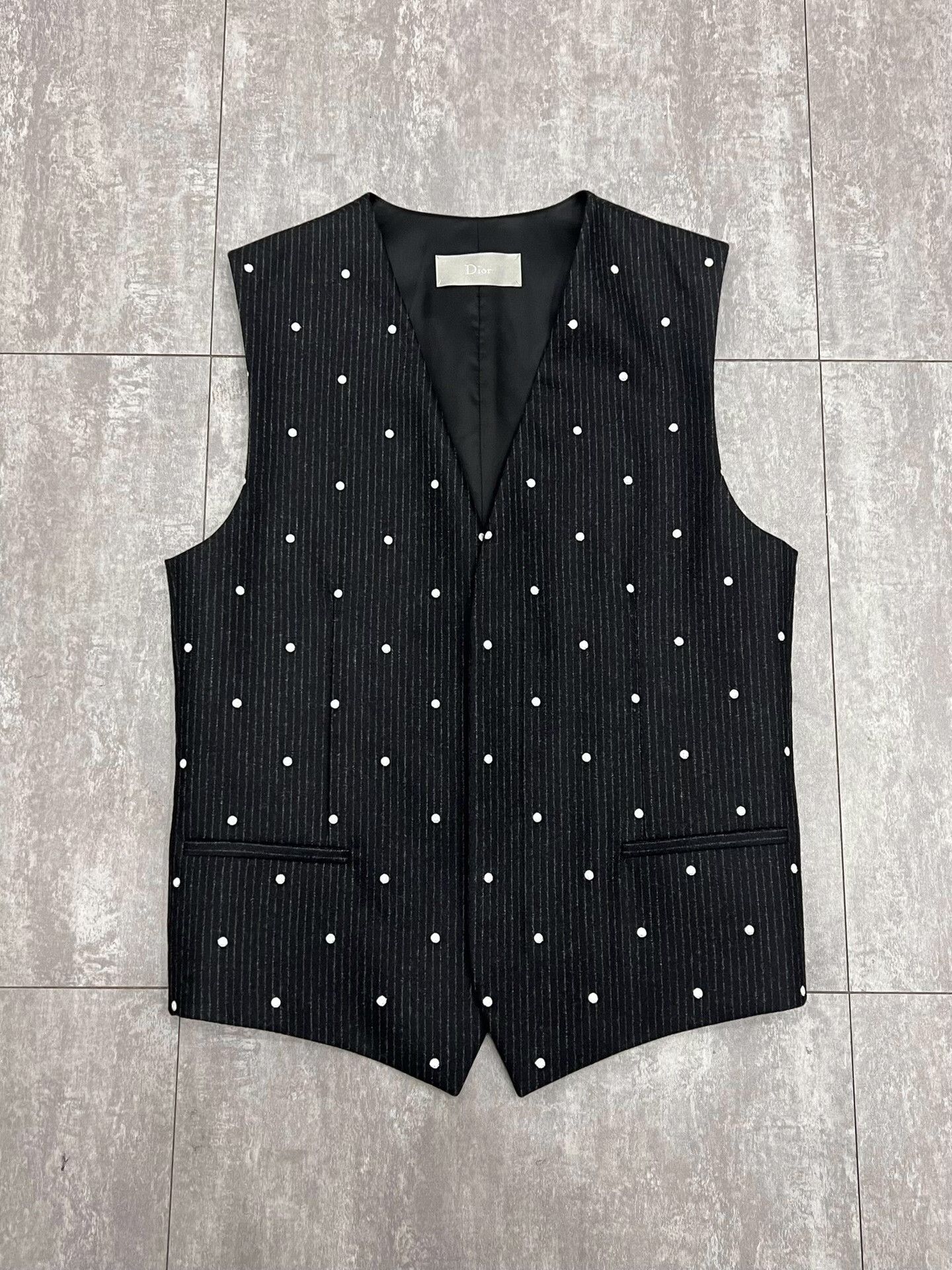 Dior Dior Wool Black Tank Top l Men Size US L / EU 52-54 / 3 - 1 Thumbnail