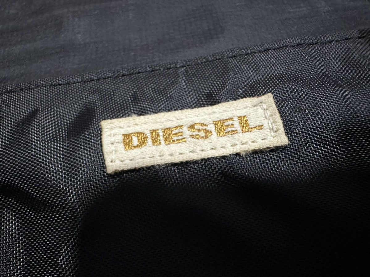 Diesel × Hysteric Glamour × Japanese Brand 🔥Sick Y2K Diesel Leather Neck Pouch Crossbody Bag Punk Size ONE SIZE - 8 Thumbnail