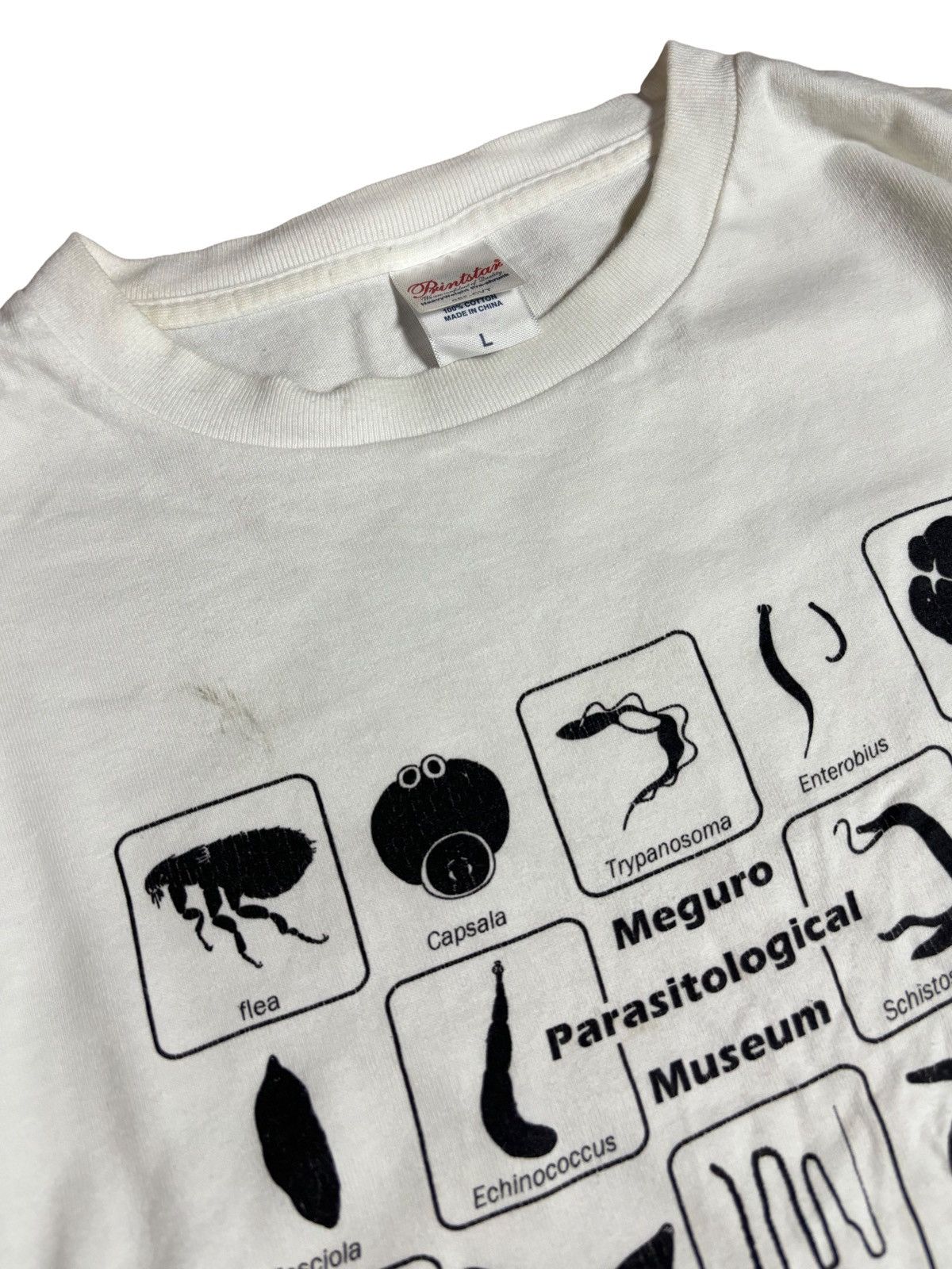 Vintage RARE! Vintage 90’s Art Meguro Parasitological Museum Size US L / EU 52-54 / 3 - 3 Thumbnail