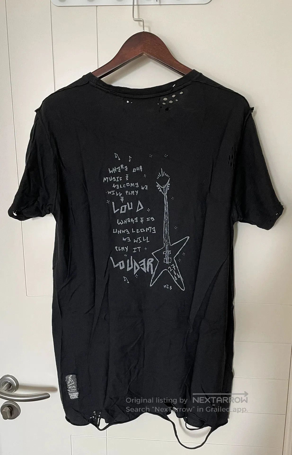 Marc Jacques Burton Marc Jacques Burton Distressed Tee. Size US XL / EU 56 / 4 - 2 Thumbnail