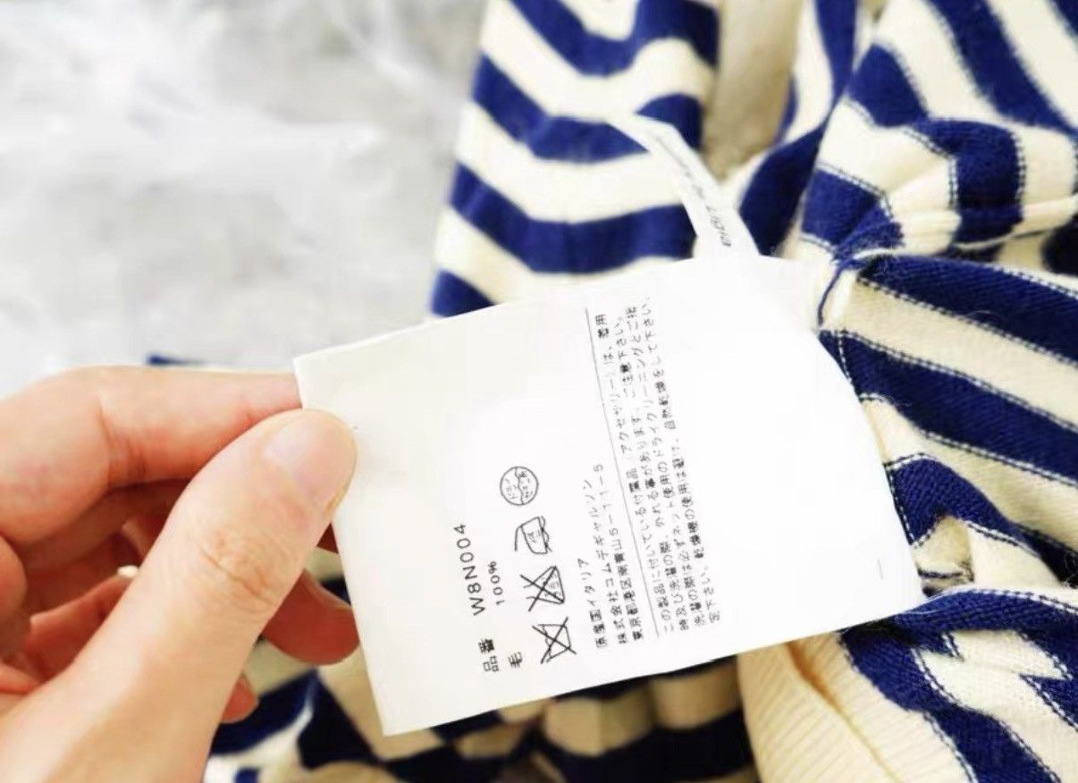 Comme des Garcons Comme des Garçons CDG Striped Wool Long Sleeve Size M / US 6-8 / IT 42-44 - 7 Thumbnail