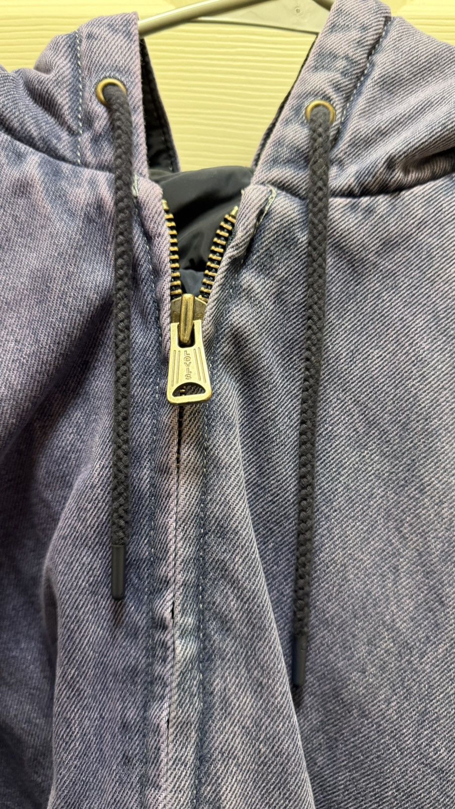 Levi's Levi’s dyed jean hoodie Size US L / EU 52-54 / 3 - 5 Thumbnail