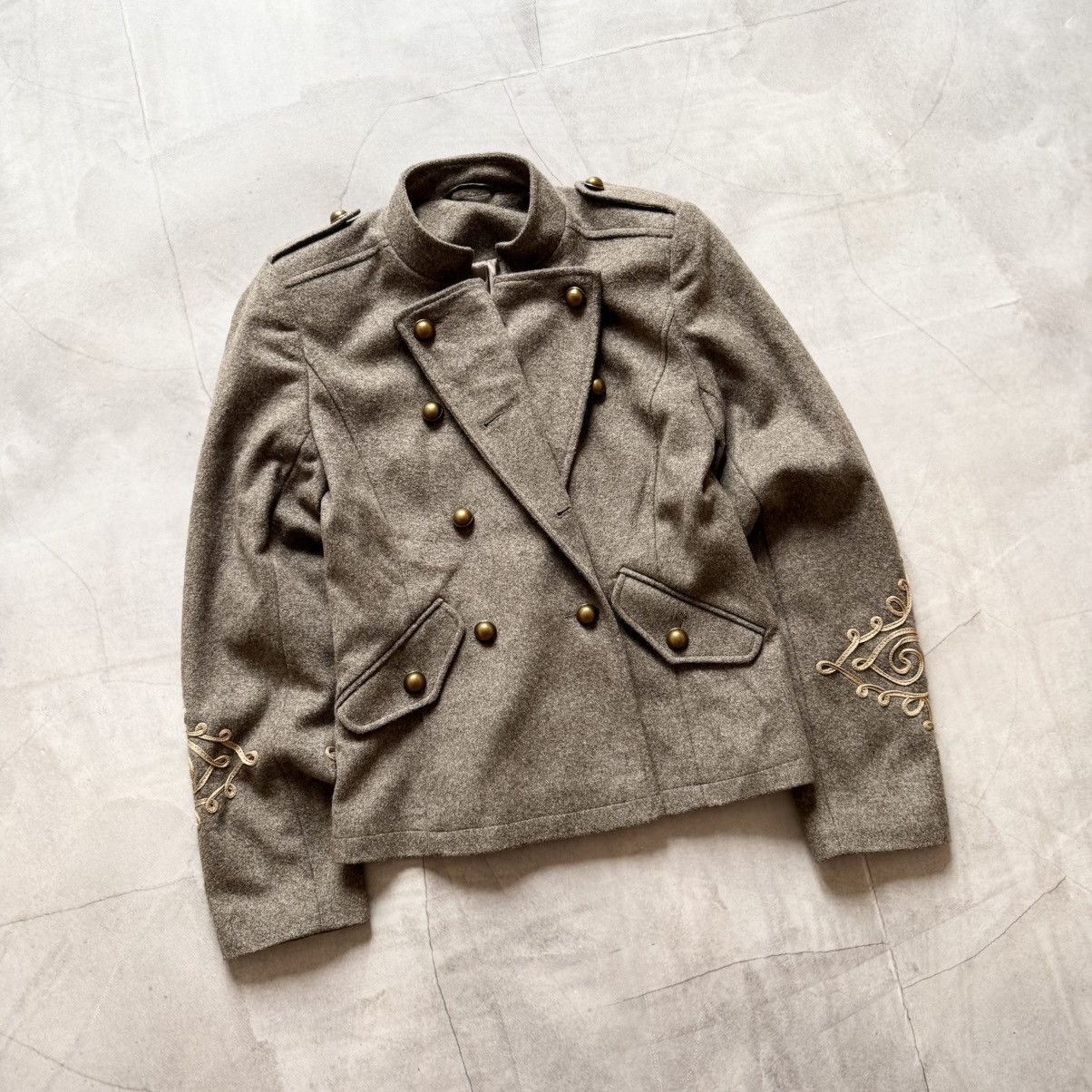 Undercover 00s Napoleon Military Jacket Coat Japan PPFM Balmain Vibe Size M / US 6-8 / IT 42-44 - 1 Thumbnail
