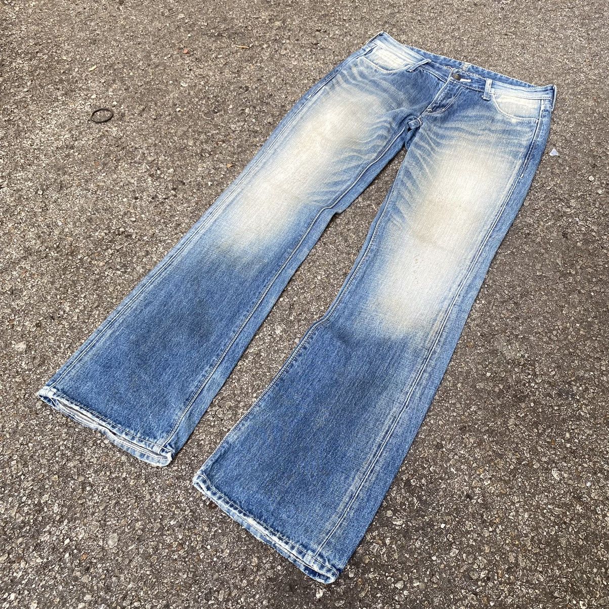 If Six Was Nine Flare Jeans Murder License Low Rise Denim Boot Cut Pants Size US 30 / EU 46 - 2 Thumbnail