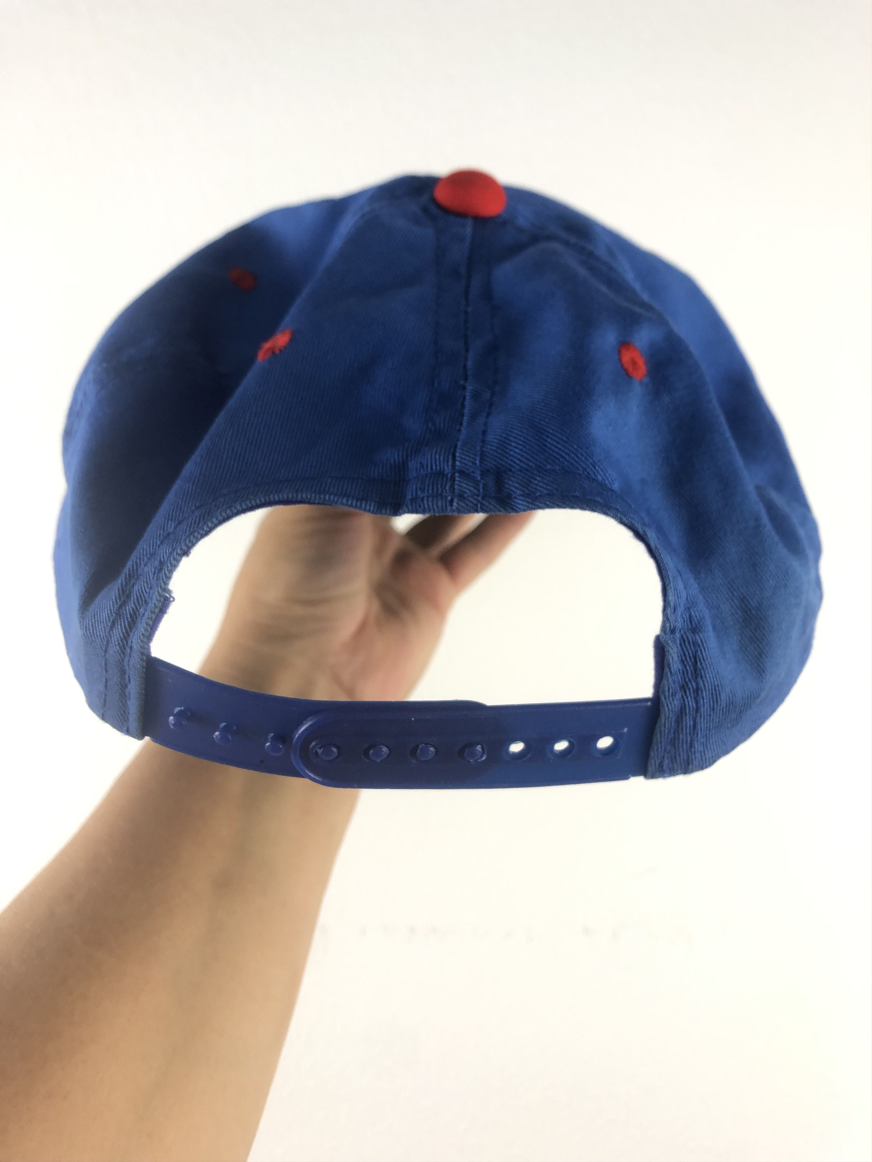 Vintage Vintage 90's Cleveland Indians Snapback Cap Hat One Size Size ONE SIZE - 3 Thumbnail