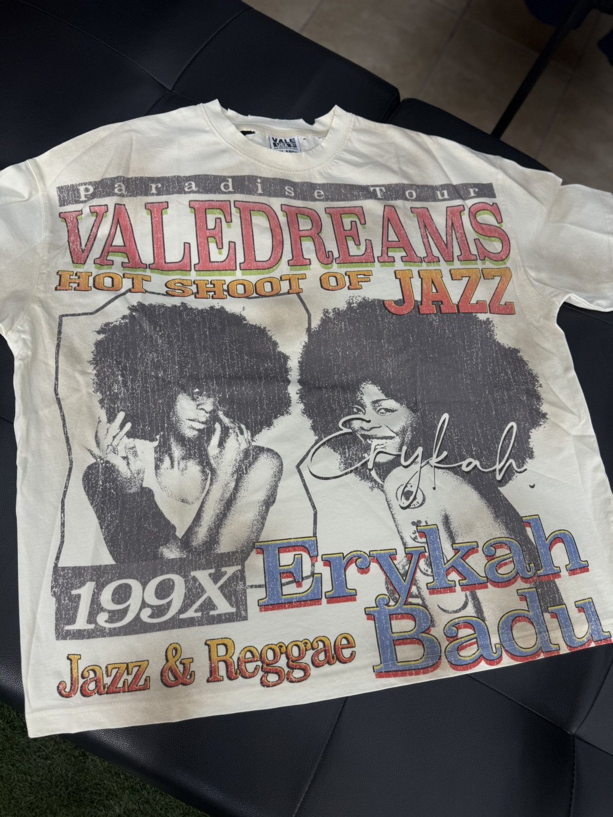 Vale Valley White Jazz Tee Shirt Size XXL (NEW) Size US XXL / EU 58 / 5 - 3 Thumbnail