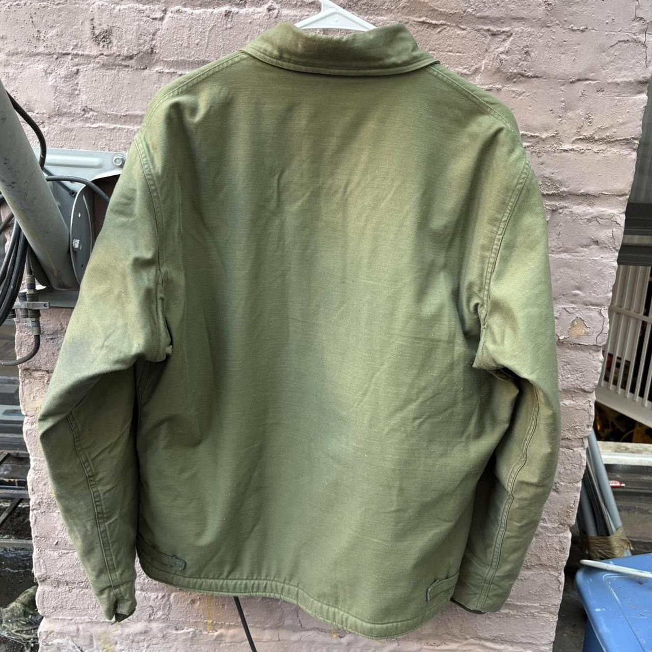 Alpha Industries Vintage 60s Alpha industries US Navy “Foss” A-2 Deck Jacket Size US L / EU 52-54 / 3 - 2 Thumbnail