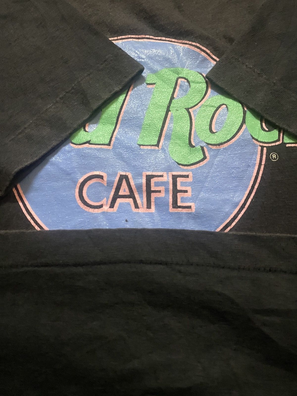 Hard Rock Cafe Vintage Hard Rock Cafe Dallas Iconic Big Logo T Shirt Size US XL / EU 56 / 4 - 3 Thumbnail