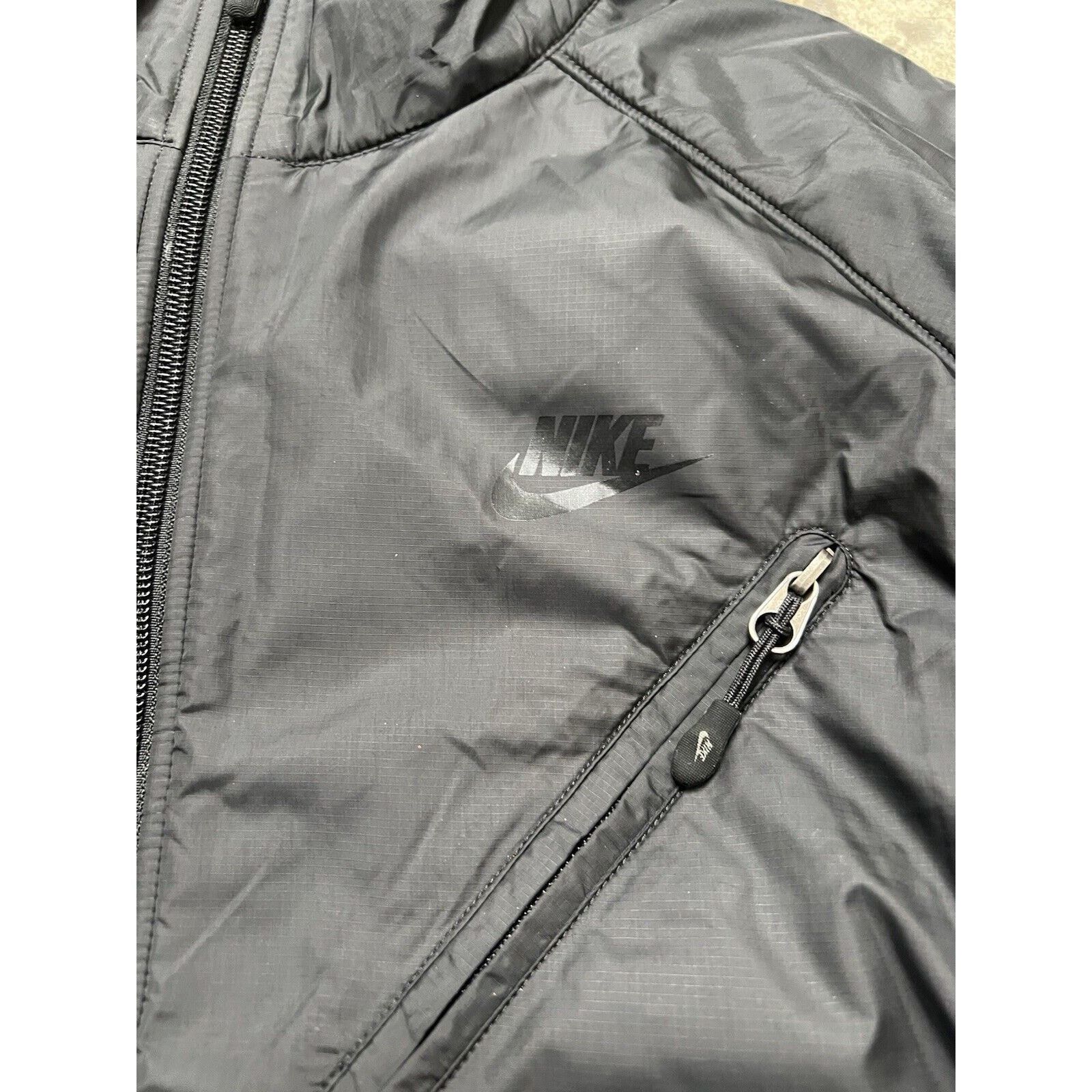 Nike 2008 Nike Black Fleece Zip Up Jacket 266006-010 Men’s Size L Size US L / EU 52-54 / 3 - 3 Thumbnail