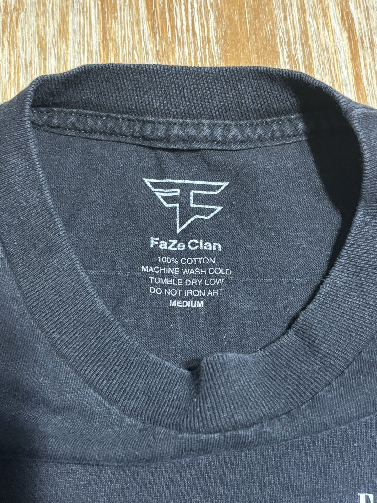 FaZe Fazeclan Moon Art Black T-shirt Men’s Medium Size US M / EU 48-50 / 2 - 5 Thumbnail