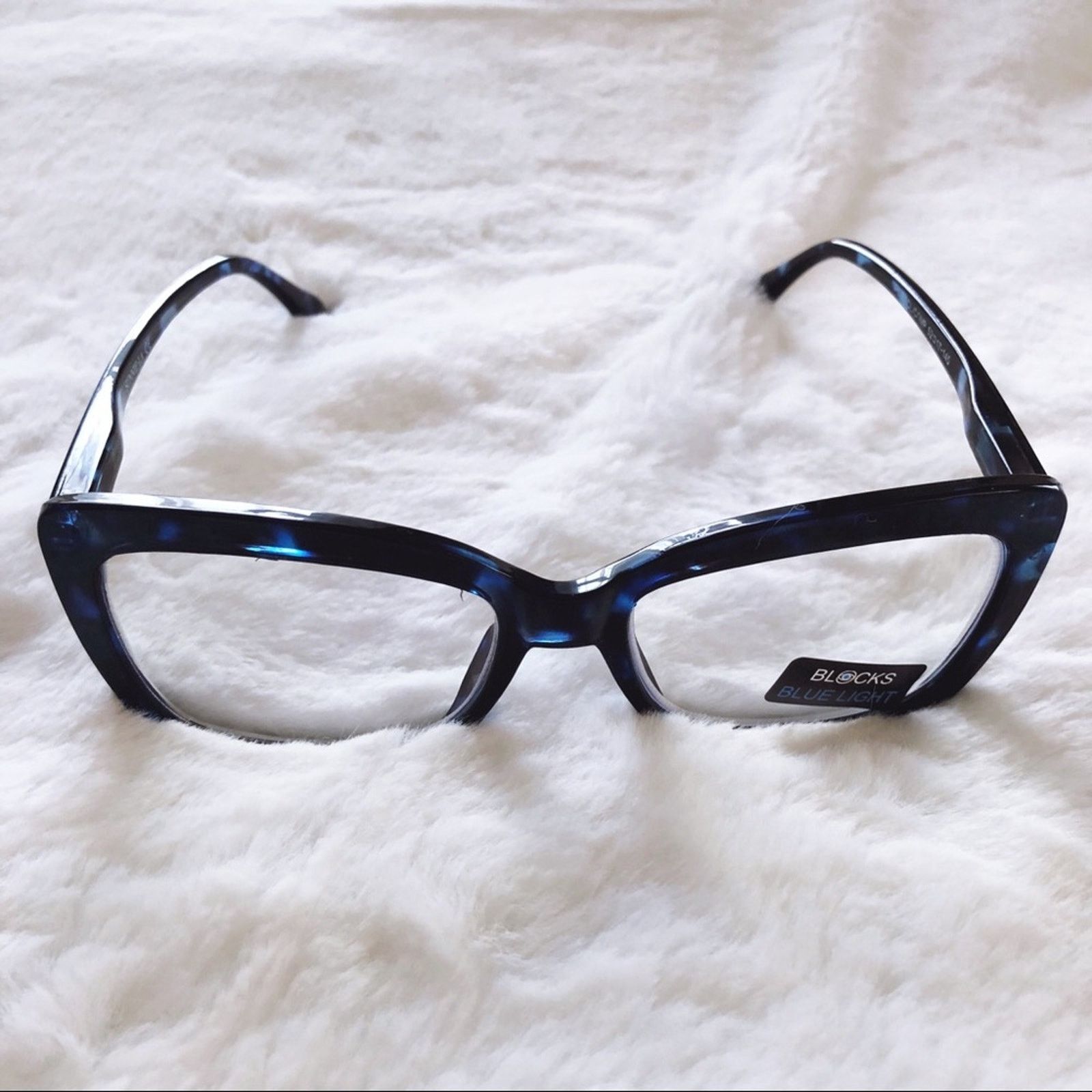 Other Grace Black & Blue Computer Blue Light Glasses Size ONE SIZE - 4 Thumbnail