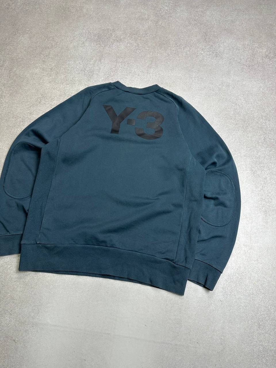 Yohji Yamamoto Adidas Yohji Yamamoto Y-3 Big Logo Sweatshirt Size US XL / EU 56 / 4 - 2 Thumbnail