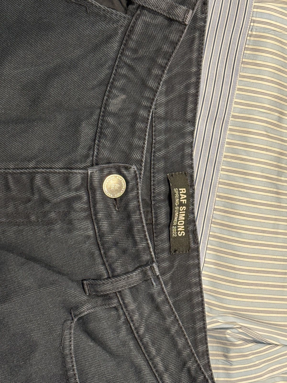 Raf Simons Raf Simons Wide Fit Denim SS 2022 Size US 28 / EU 44 - 4 Thumbnail