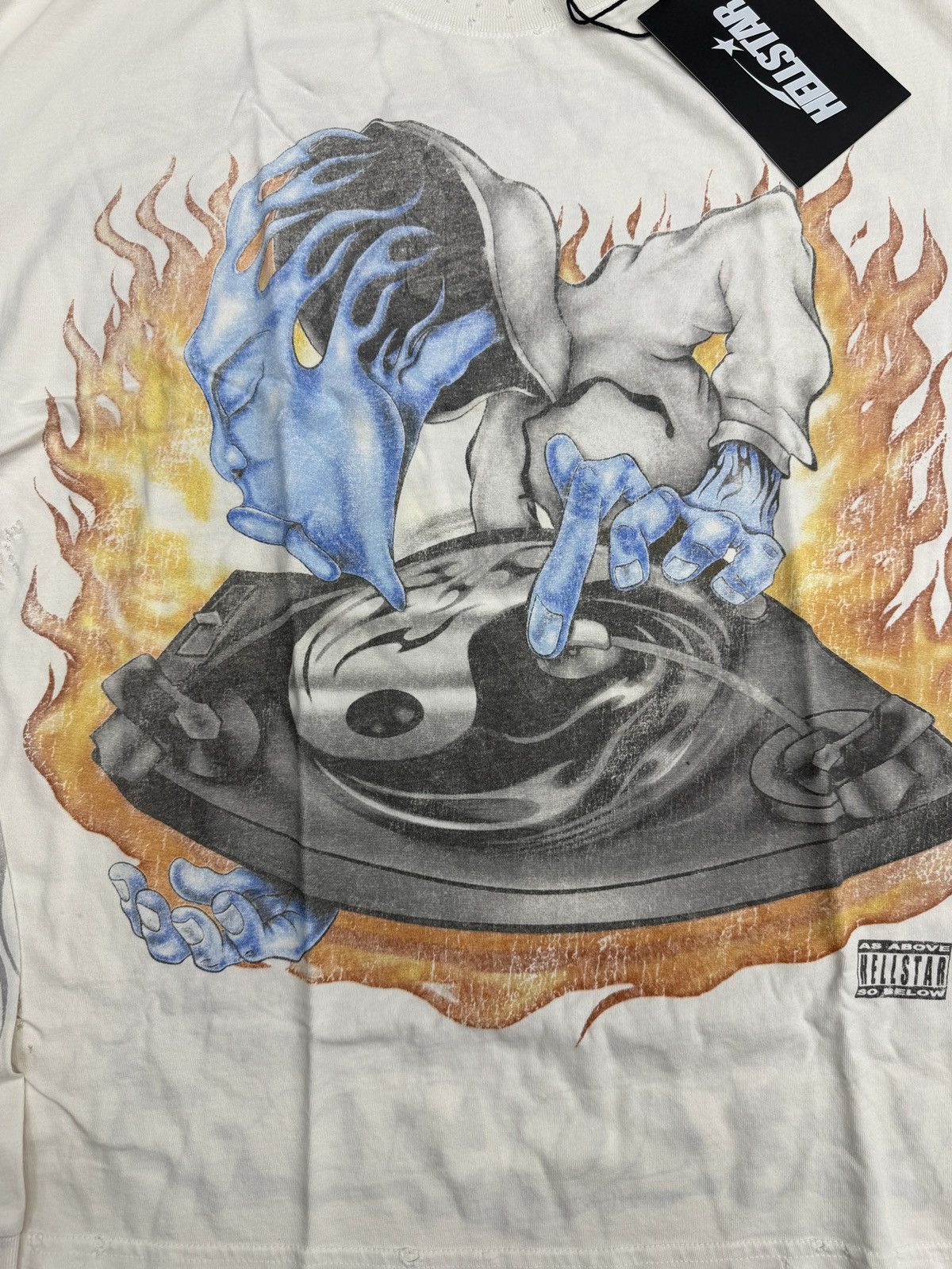 HELLSTAR Hellstar DJ Reverse Long Sleeve T-shirt Size US L / EU 52-54 / 3 - 2 Thumbnail