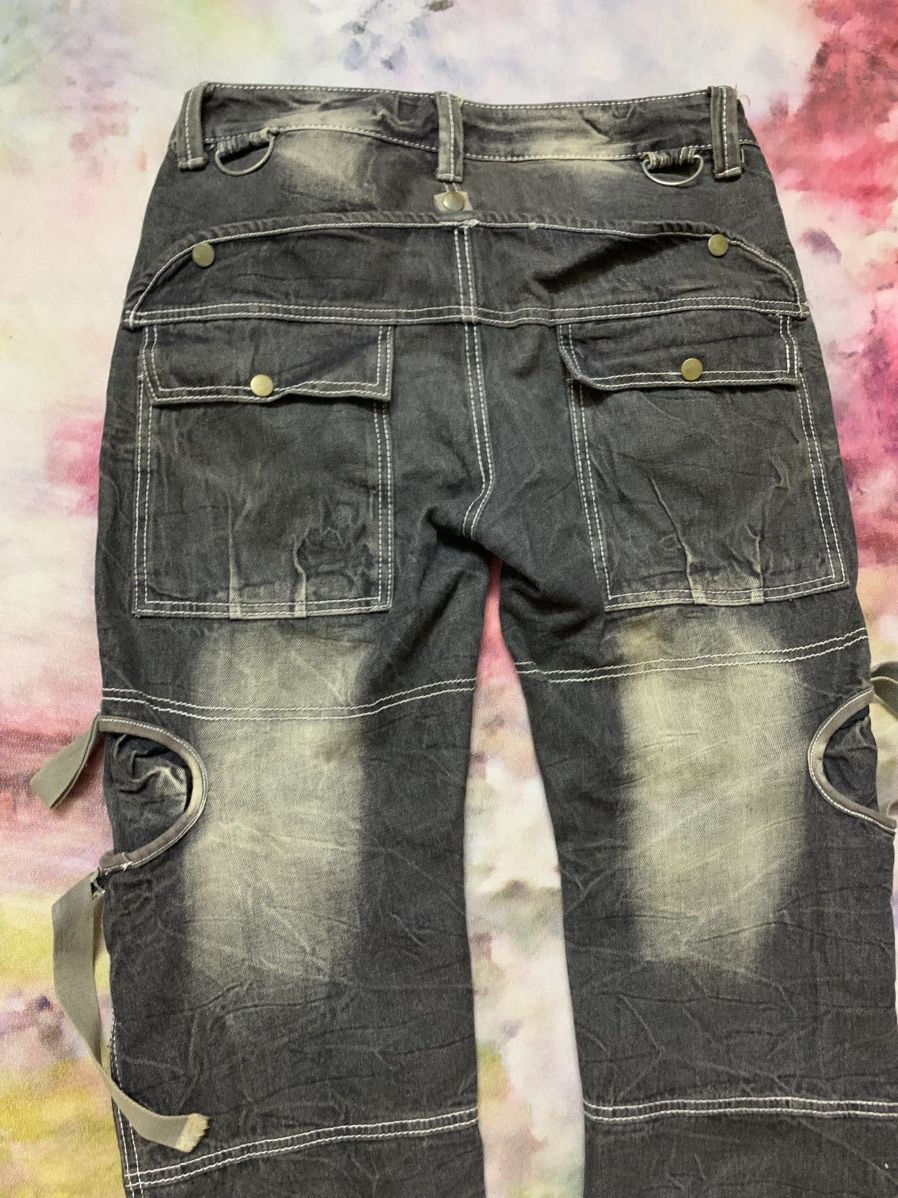 Tornado Mart Japanese Brand Aston Design Mud Washed Denim LGB ISHII Size US 33 - 9 Thumbnail