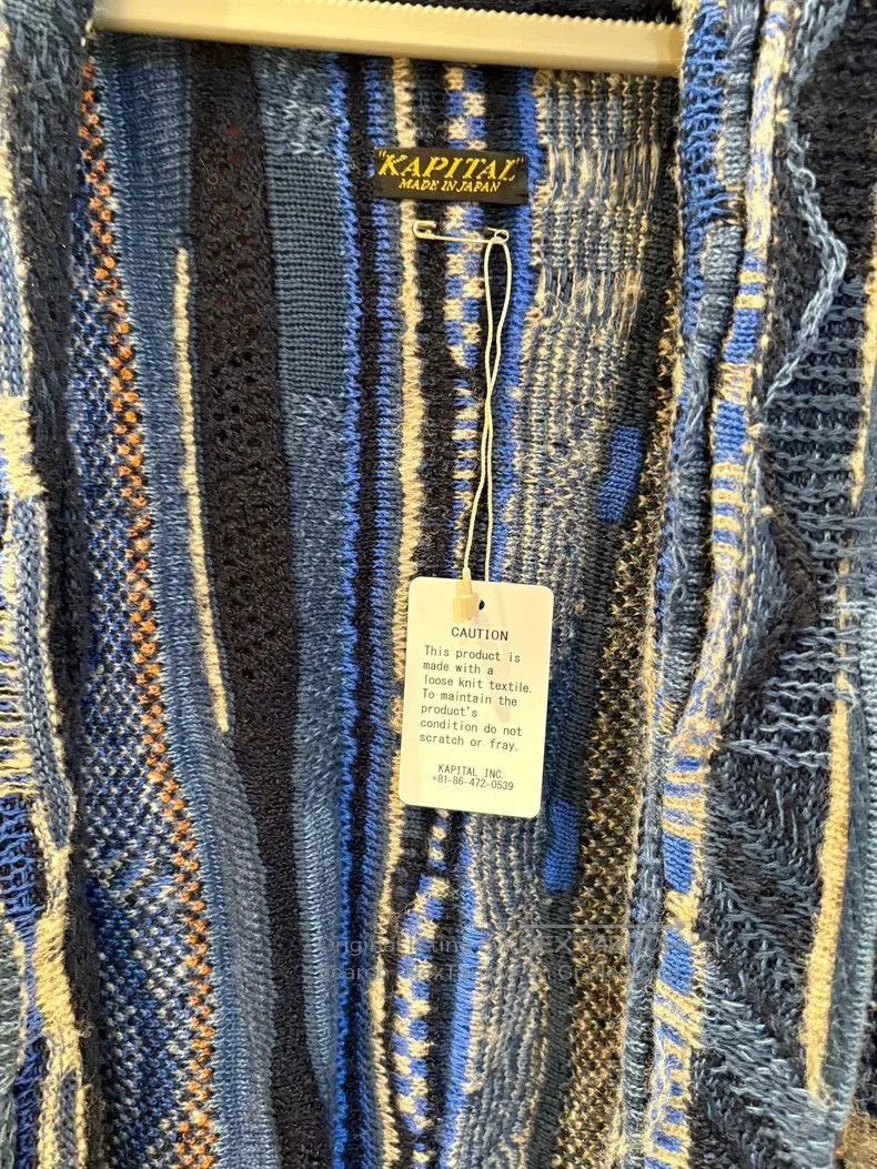 Kapital kapital anti-war cardigan sweater. Size US S / EU 44-46 / 1 - 2 Thumbnail