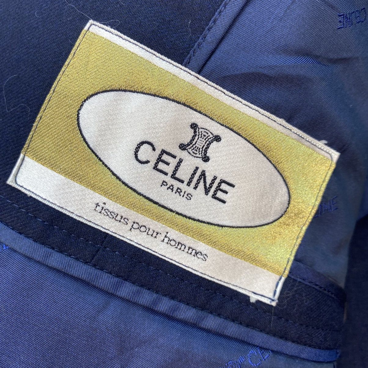 Celine 💥Vintage Celine Wool Jacket Size US M / EU 48-50 / 2 - 7 Thumbnail