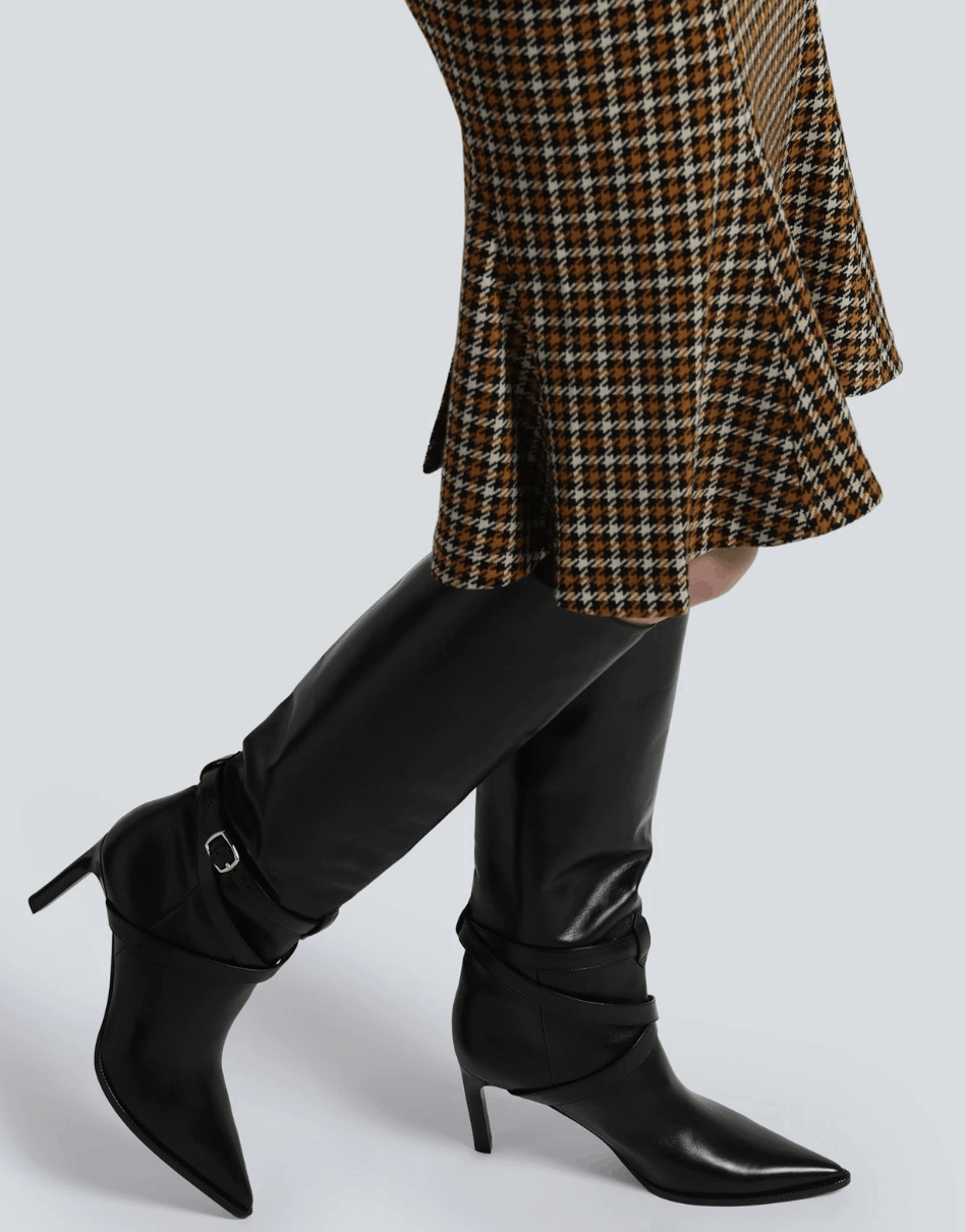 Celine CELINE High Boot 80 Leather Knee Boots Size US 10 / IT 40 - 3 Thumbnail