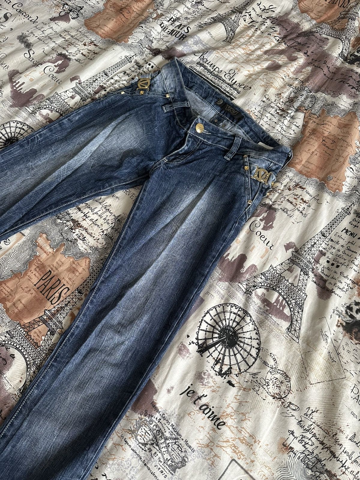 Versace × Vintage Versace Jeans Vintage Size 27" / US 4 / IT 40 - 3 Thumbnail