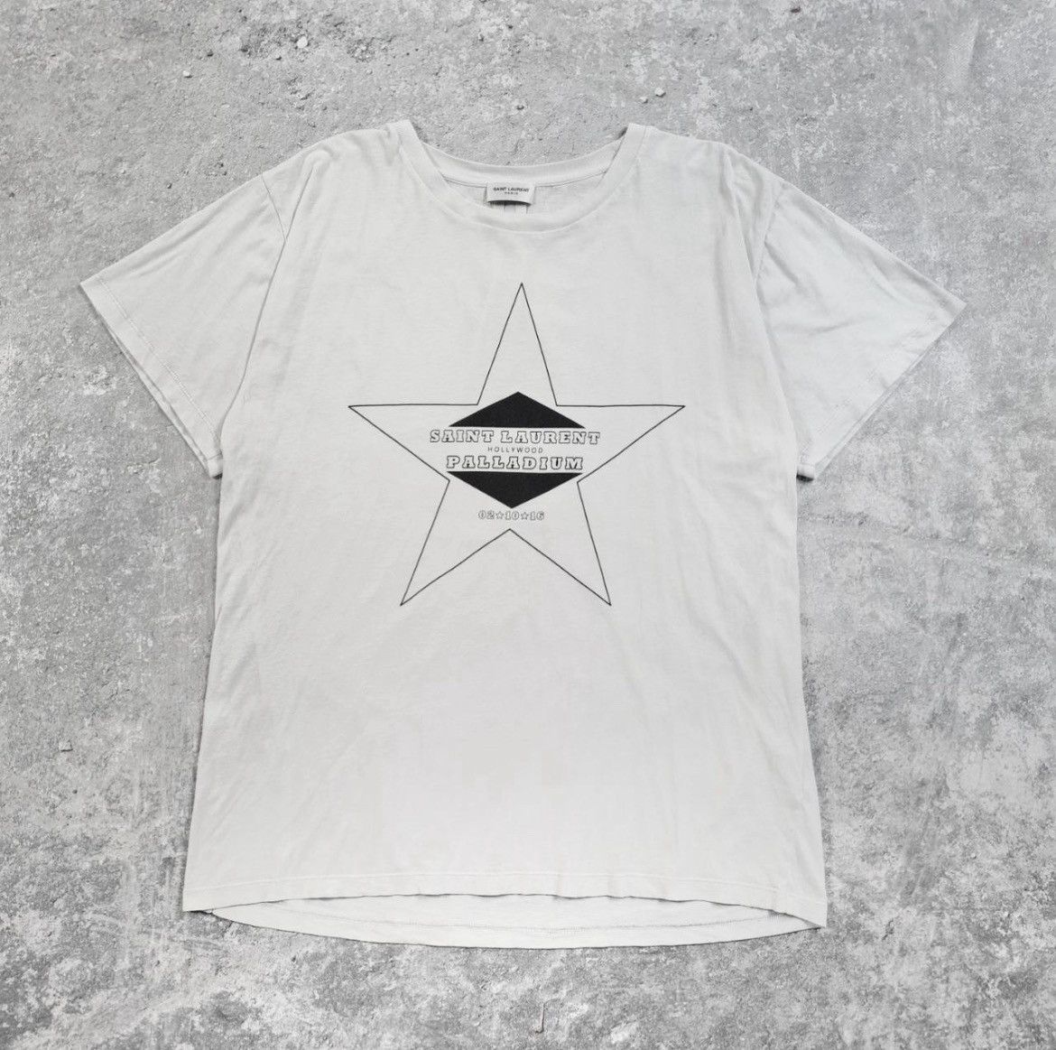 S/S16 Saint Laurent Paris ‘Palladium’ tee