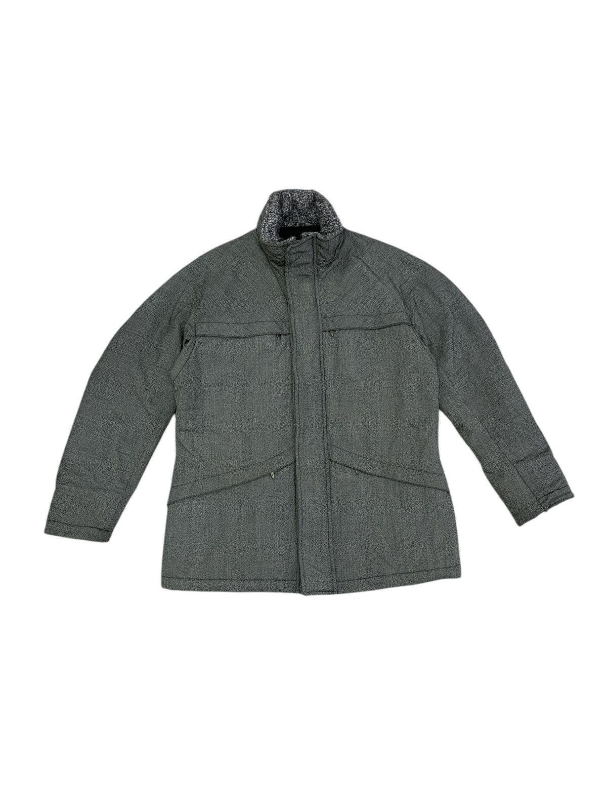 Mandarina Duck VINTAGE 90s MANDARINA DUCK MIX WOOL PARKA JACKET ZIPPER Size US L / EU 52-54 / 3 - 1 Thumbnail