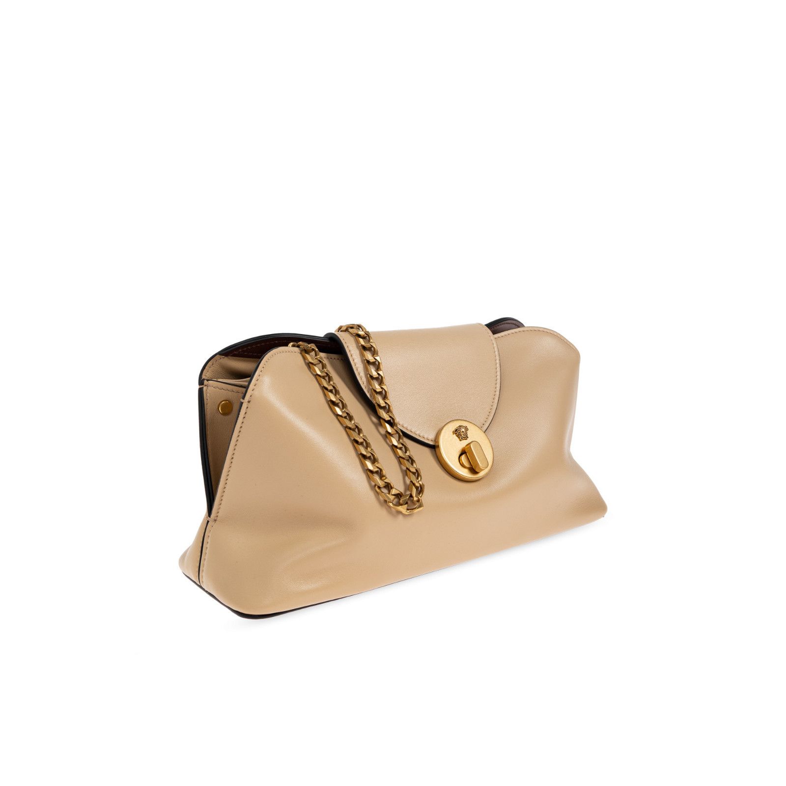 Versace VERSACE Vivian Nappa Leather Beige Shoulder Bag New & Authen Size ONE SIZE - 3 Thumbnail