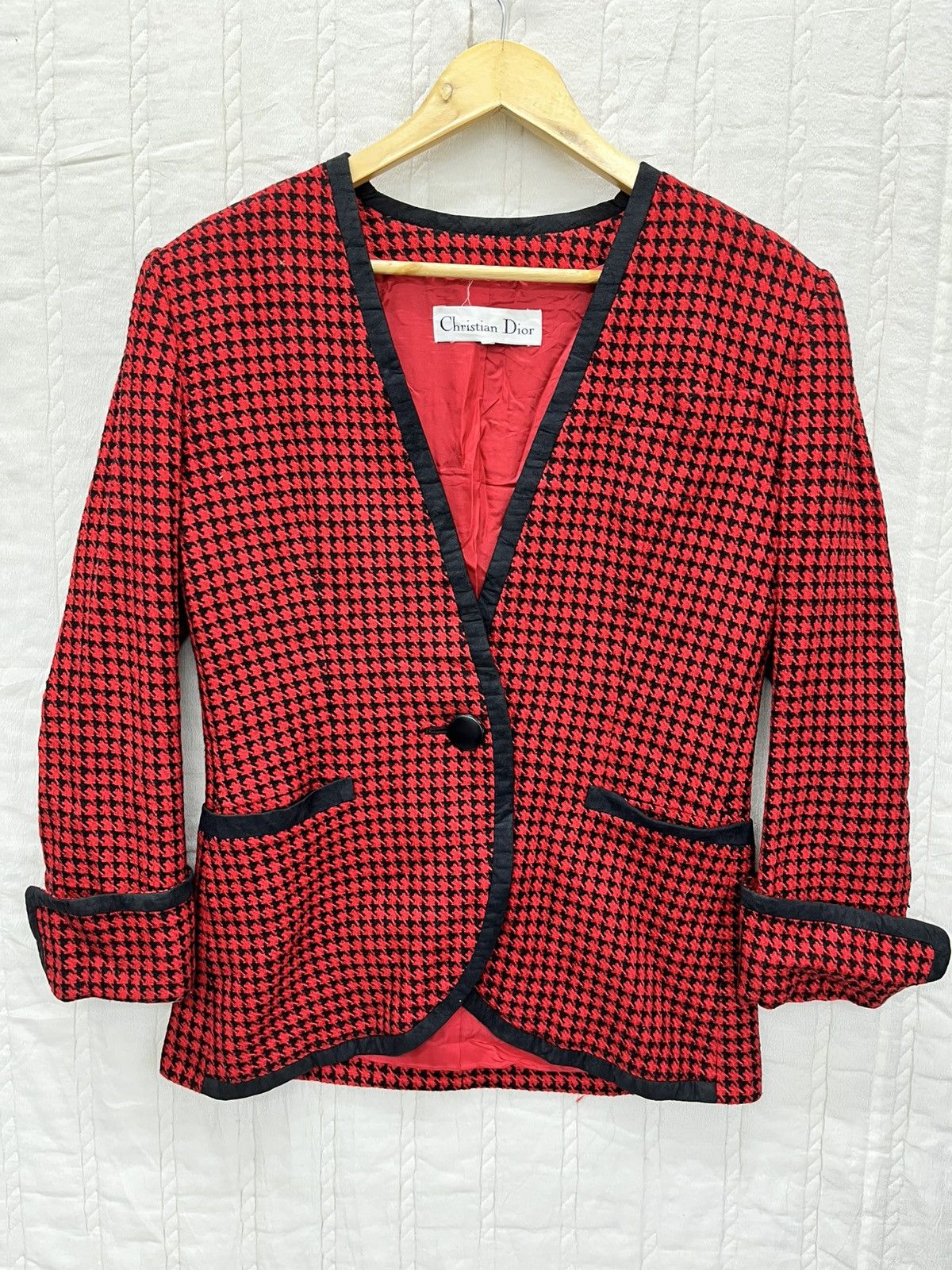 Christian Dior Monsieur × Dior SICK🔥CHRISTIAN DIOR HERRINGBONE JACKET Size US L / EU 52-54 / 3 - 1 Thumbnail