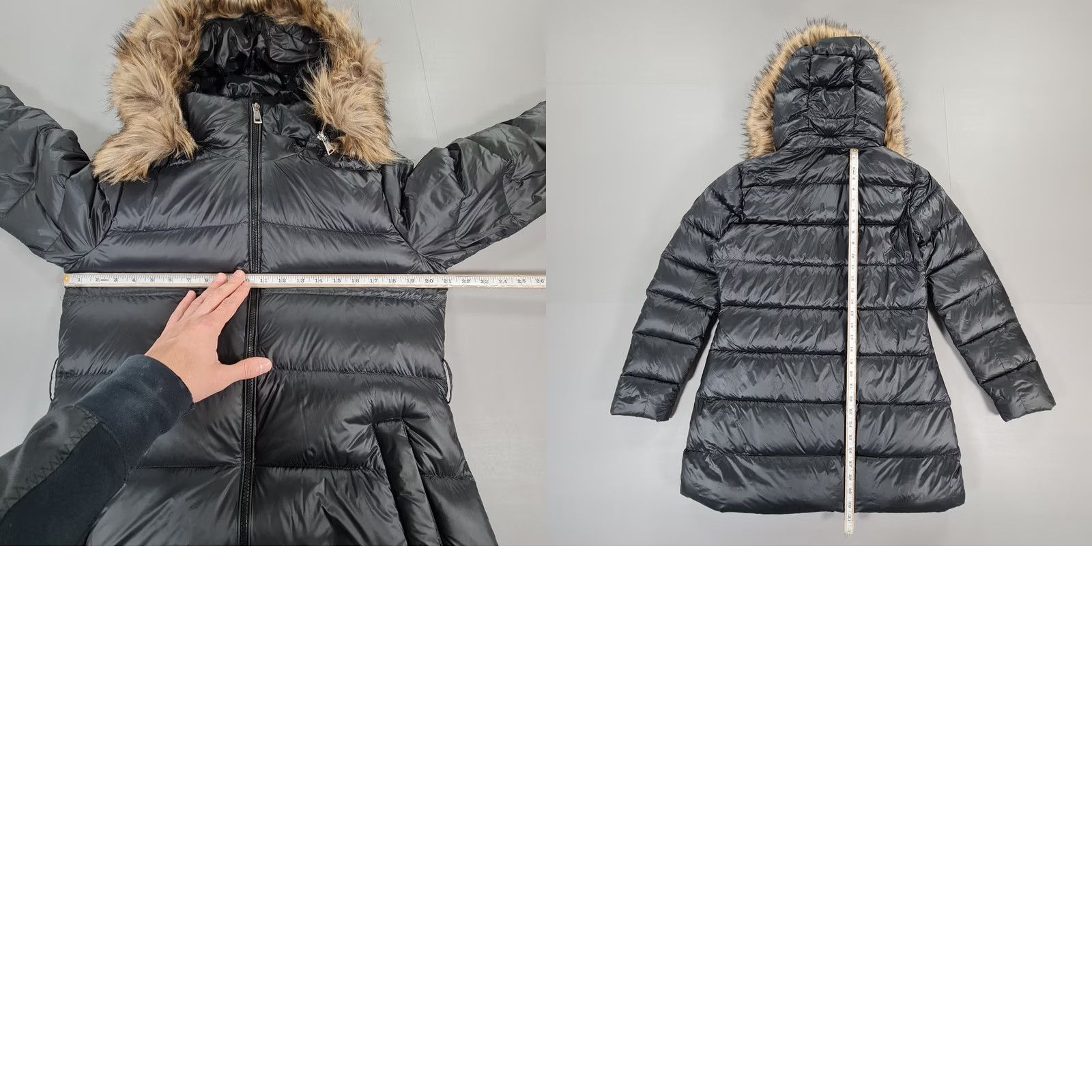 Polo Ralph Lauren Polo Ralph Lauren Womens Jacket Black Medium Faux Fur Down Fill Padded Puffer Size M / US 6-8 / IT 42-44 - 8 Thumbnail