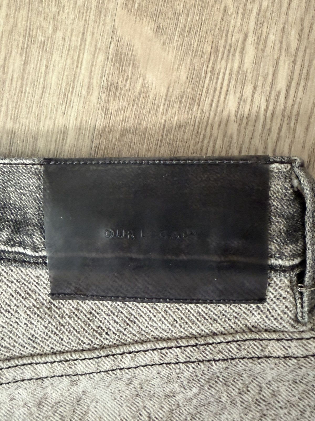 Our Legacy Third Cut Digital Denim