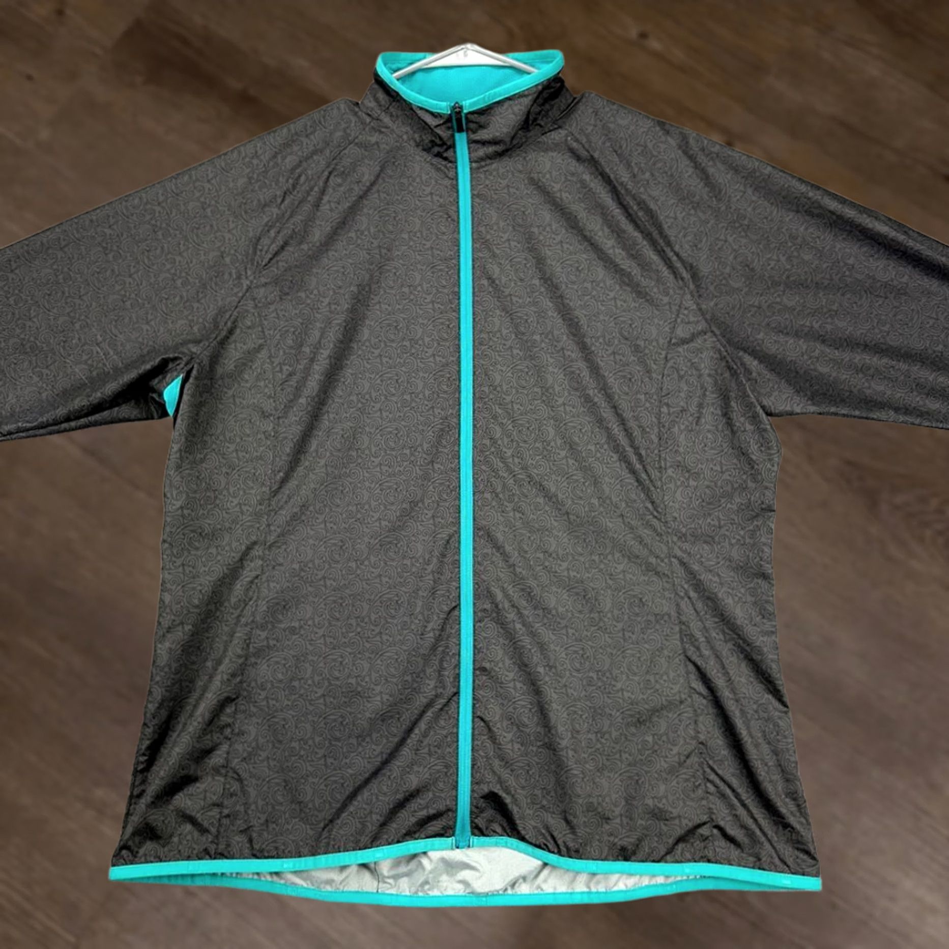 Vintage REI Jacket Women XL Grey Blue Paisley Full Zip Hiking Pockets Ladies Size XL / US 12-14 / IT 48-50 - 1 Thumbnail
