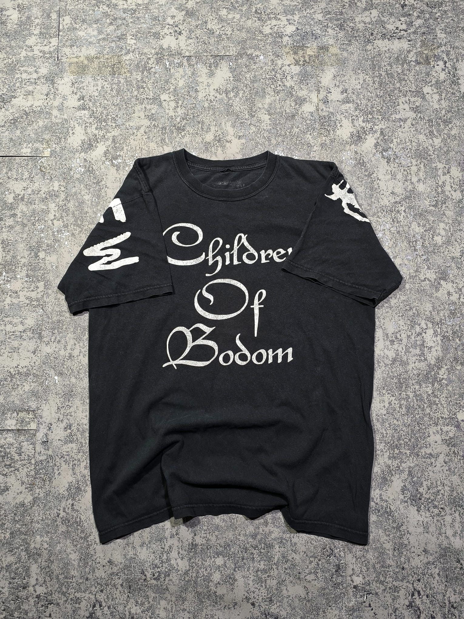 Band Tees hatecrew children of bodom 00s trashed faded tshirt Size US L / EU 52-54 / 3 - 2 Thumbnail