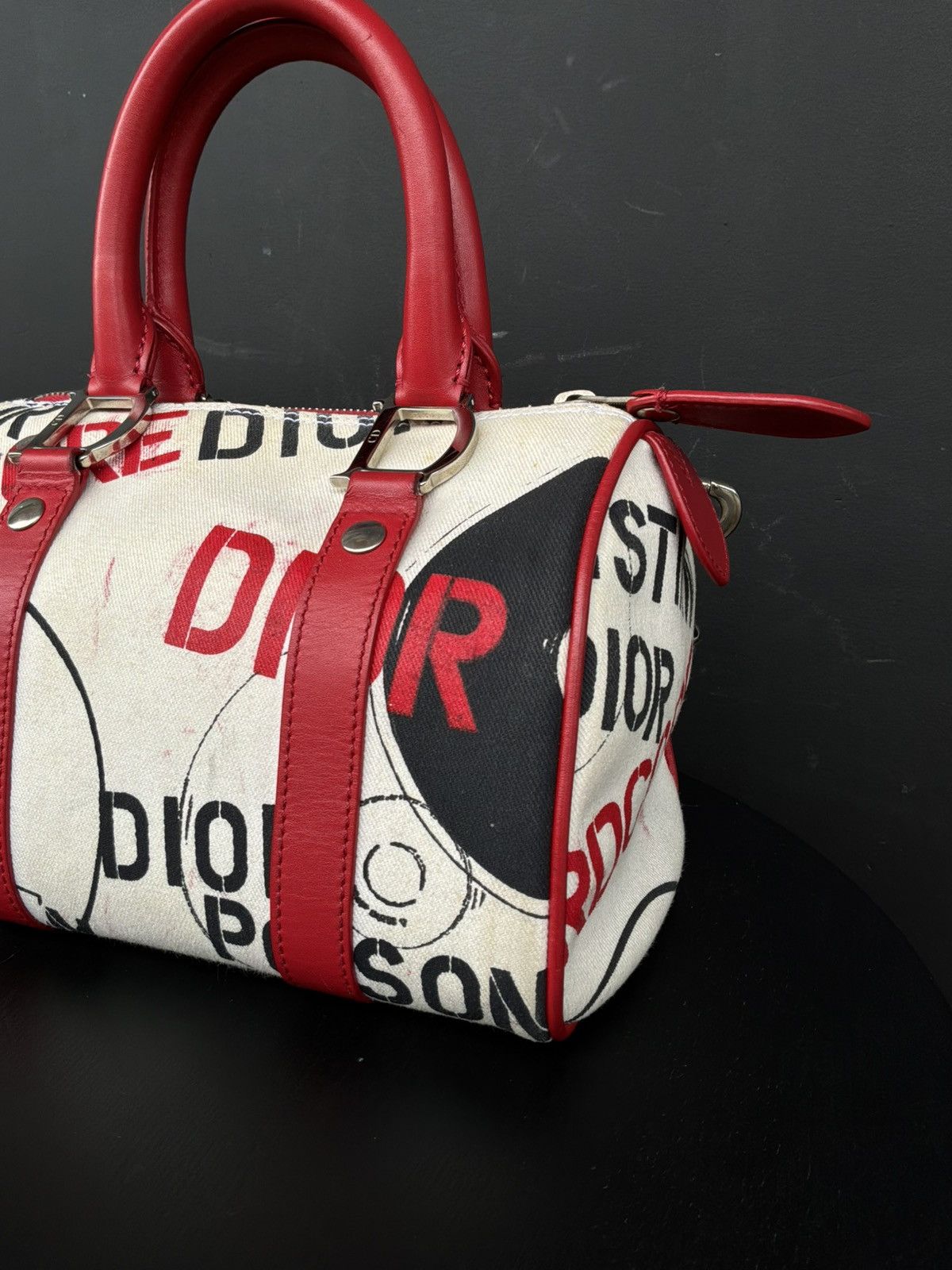Dior Dior - Galliano Era - Hardcore Poison Pierced Boston Bag Size ONE SIZE - 11 Thumbnail
