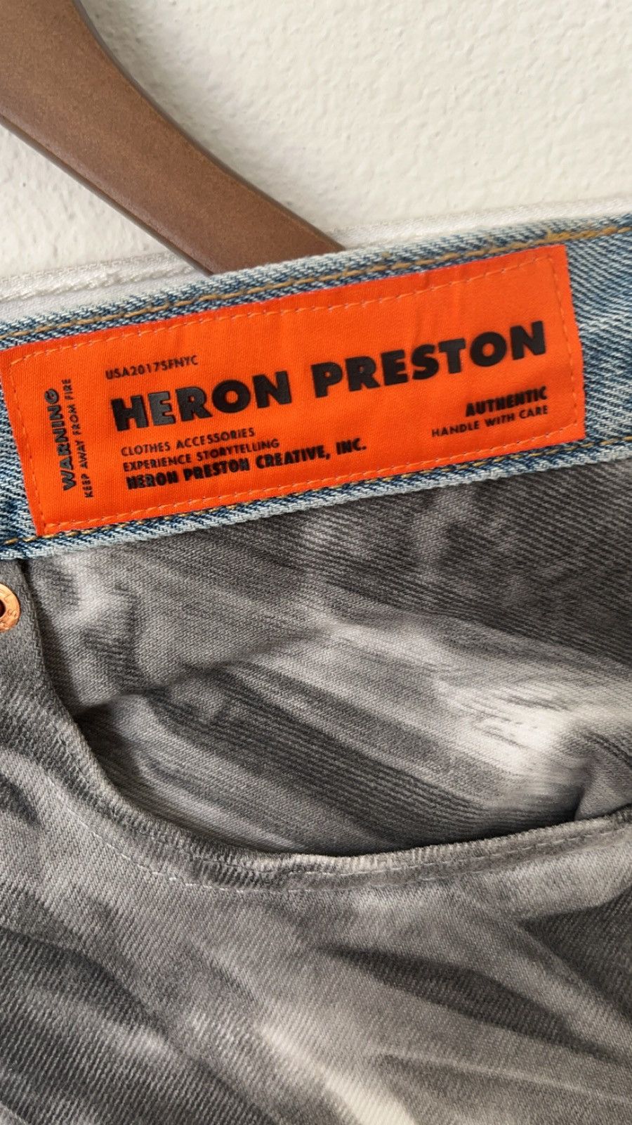 Heron Preston × Levi's Heron Preston Levi's 501 Denim Collab Size US 30 / EU 46 - 6 Thumbnail