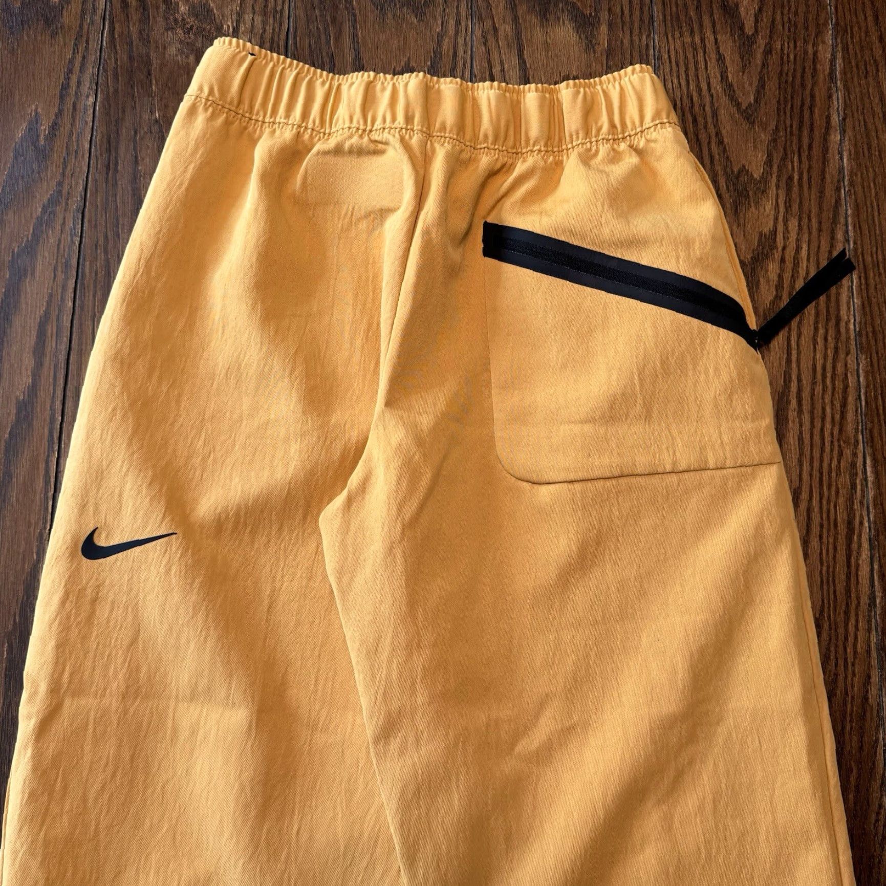 Nike Nike Sportswear Women's Tech Pack Woven Pants Small Wheat Gold Black CZ8940-204 Size 28" / US 6 / IT 42 - 3 Thumbnail