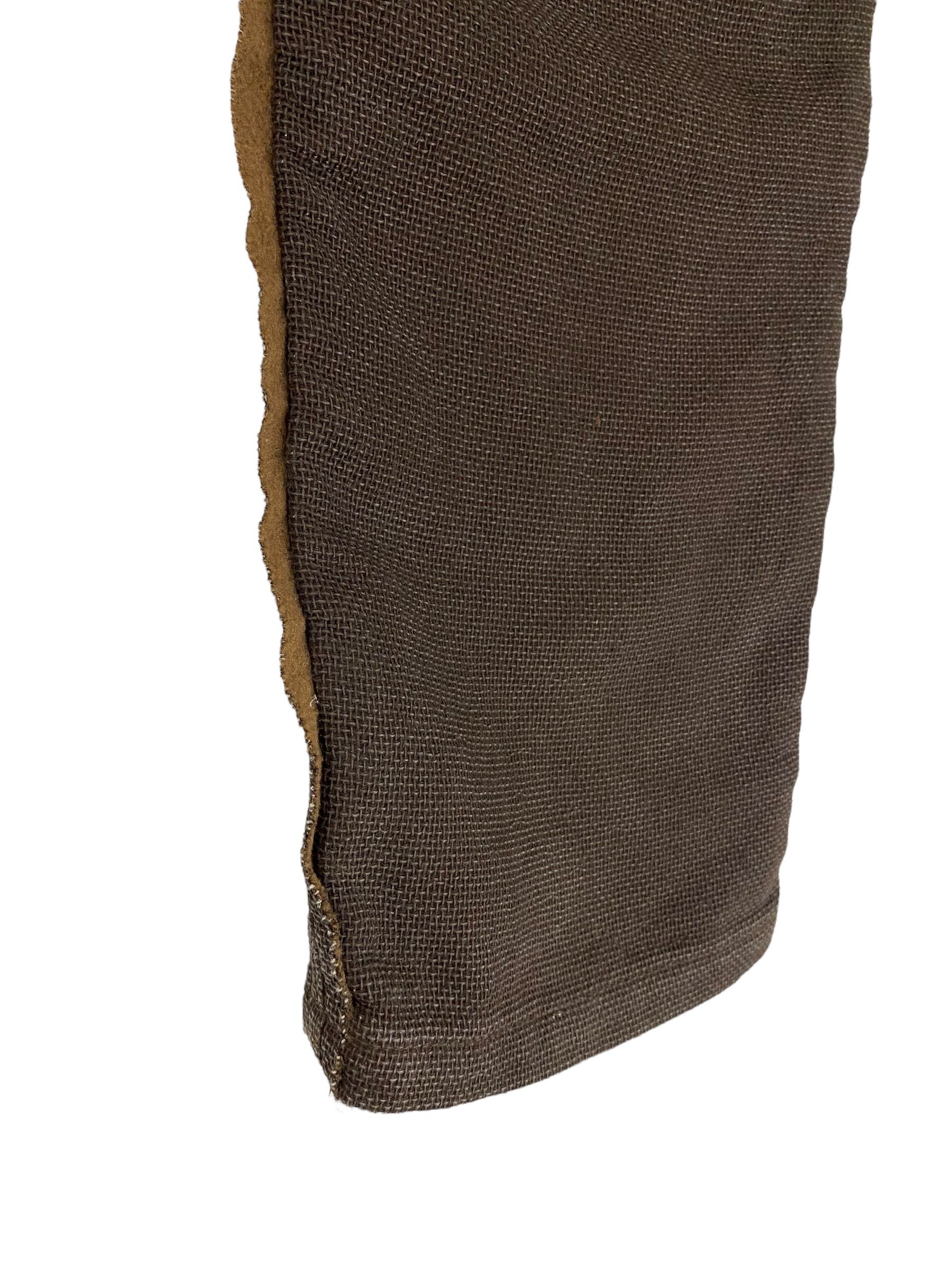 Designer × Issey Miyake × Zucca 90s Issey Miyake Zucca raw edge sackcloth pant Size US 32 / EU 48 - 8 Thumbnail